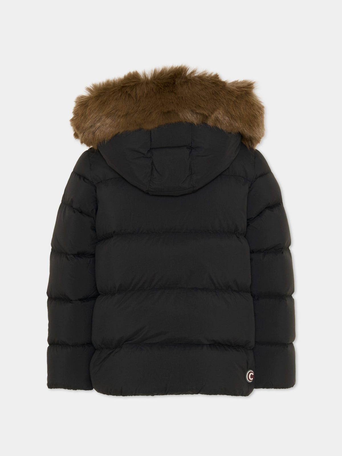 Piumino nero per bambini con cappuccio,Colmar Originals Kids,34000001E 4ZP 99