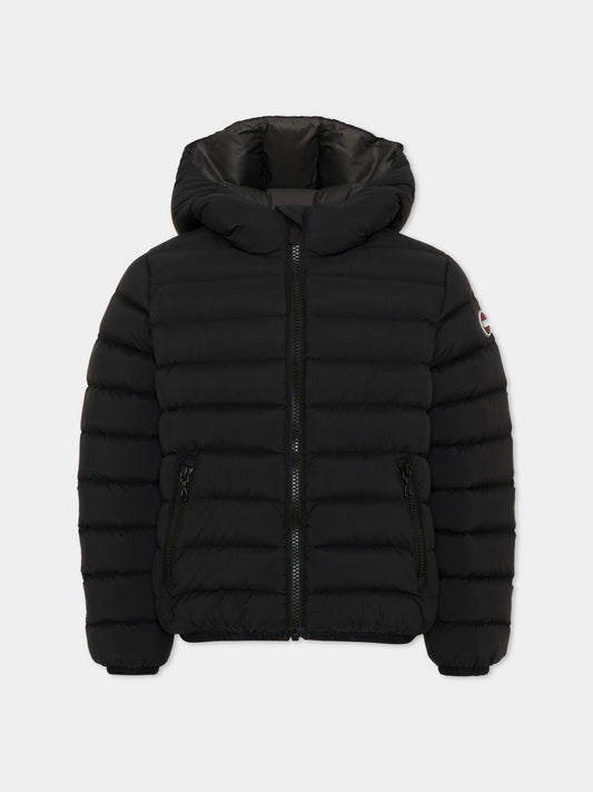 Piumino nero per bambini trapuntato,Colmar Originals Kids,34000097A 4ZP 99