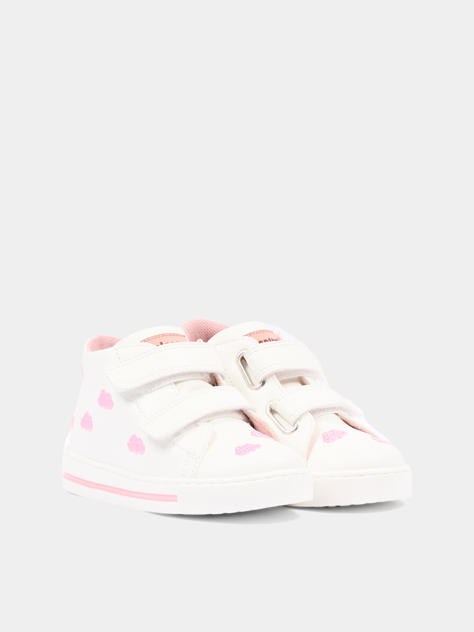 Sneaker bianca Little Cirrus per neonata,Falcotto X Coccolebimbi,0012020236.01.1N04