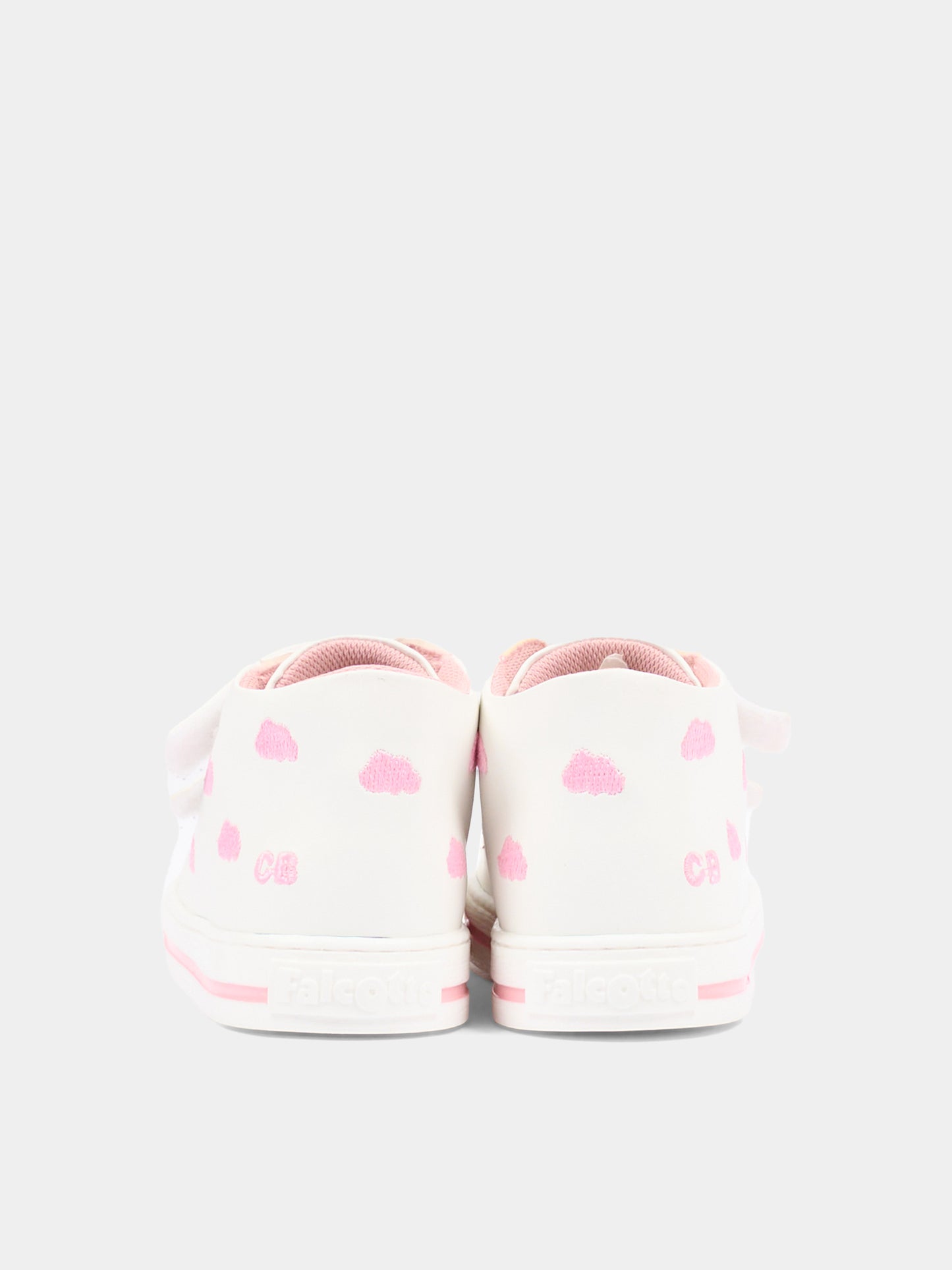 Sneaker bianca Little Cirrus per neonata,Falcotto X Coccolebimbi,0012020236.01.1N04