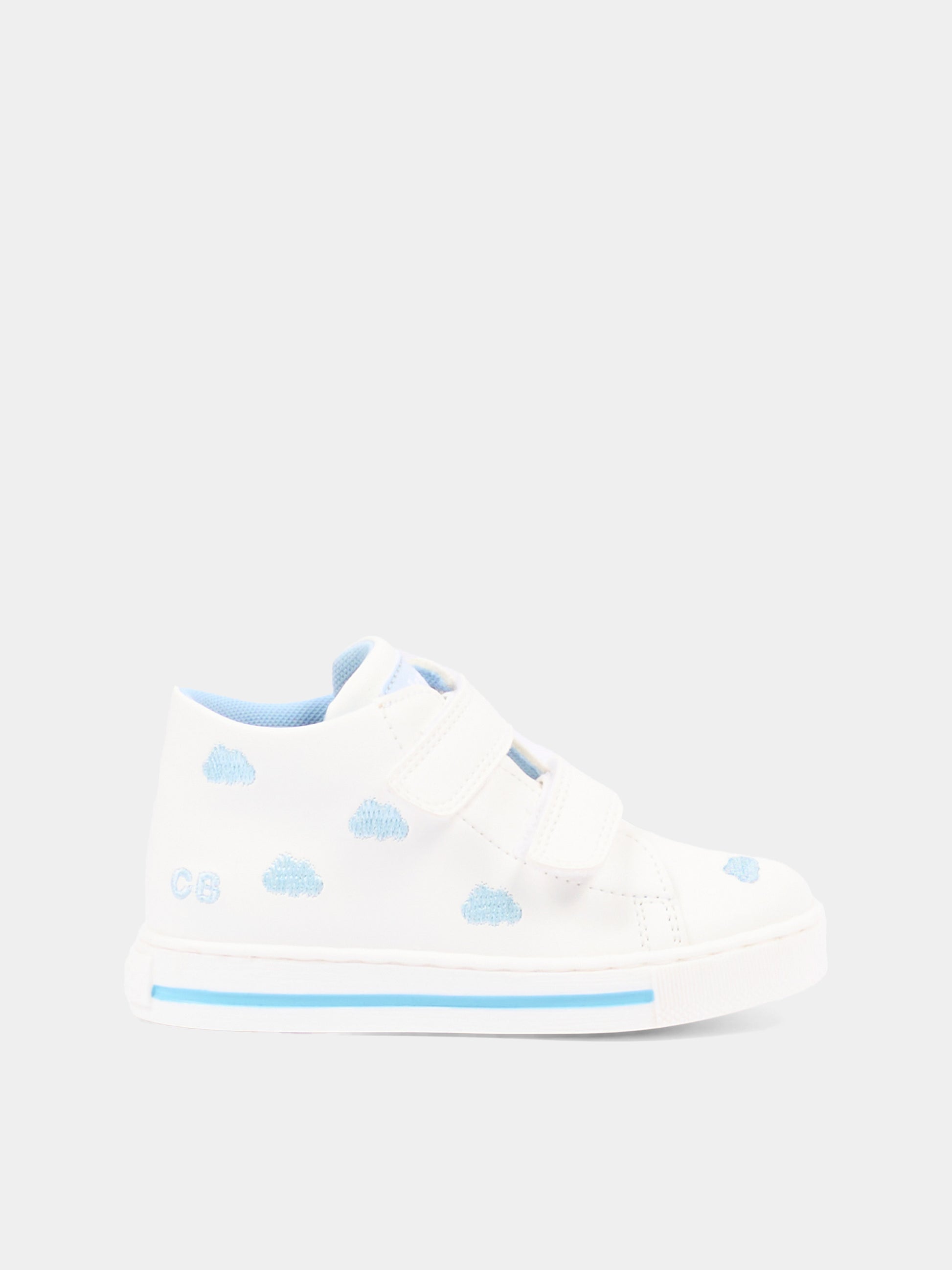 Sneaker bianca Little Cirrus per neonato,Falcotto X Coccolebimbi,0012020236.01.1N22