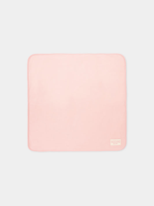 Coperta rosa per neonata con Teddy Bear,Moschino Kids,MPB00F LGA27 50209