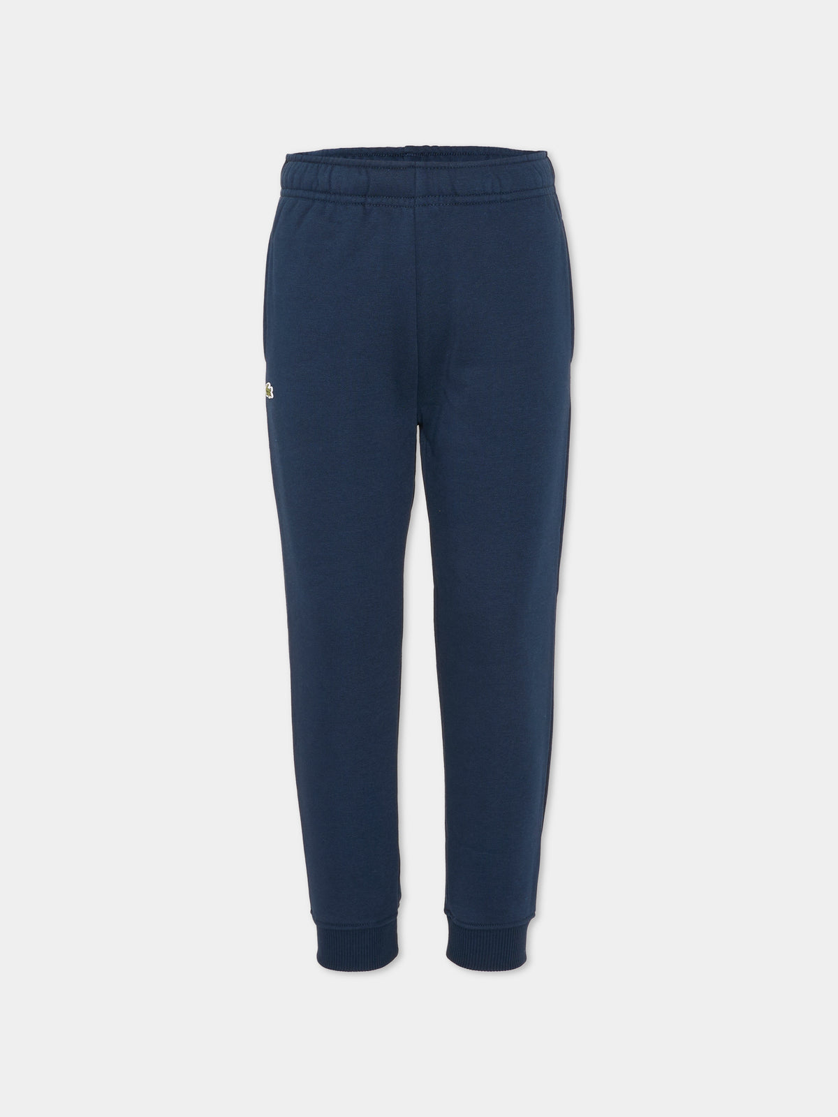 Pantalone blu per bambini con logo,Lacoste,7886 UGW