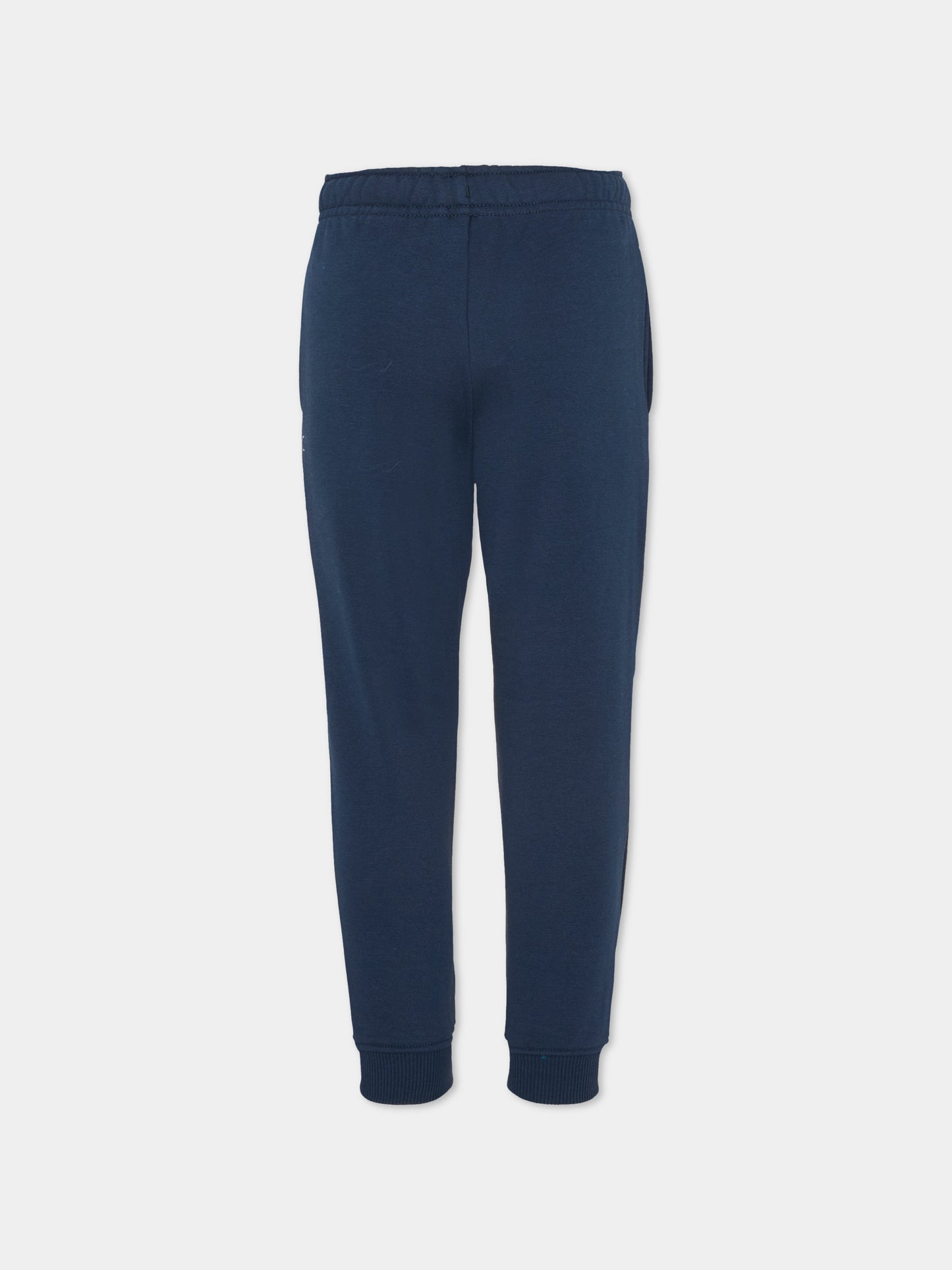 Pantalone blu per bambini con logo,Lacoste,7886 UGW
