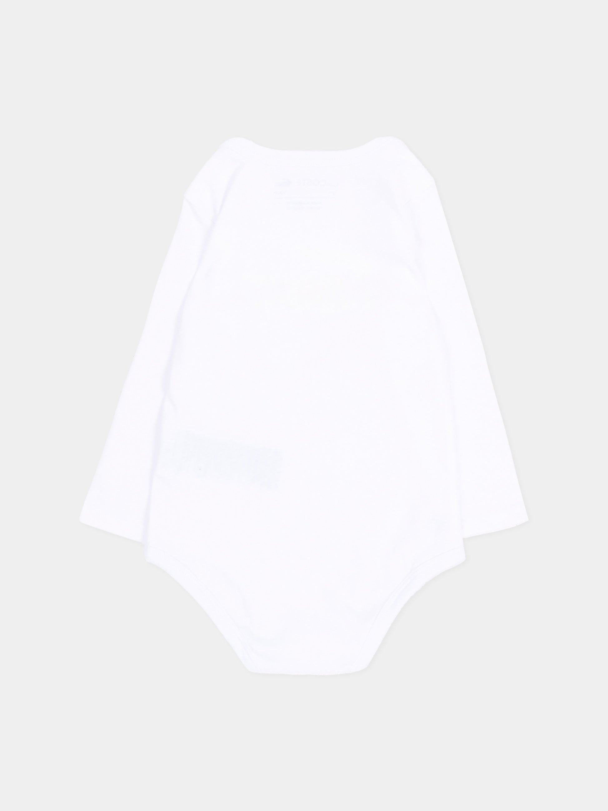 Completo sportivo lungo beige per neonato con logo,Lacoste,7192 02S