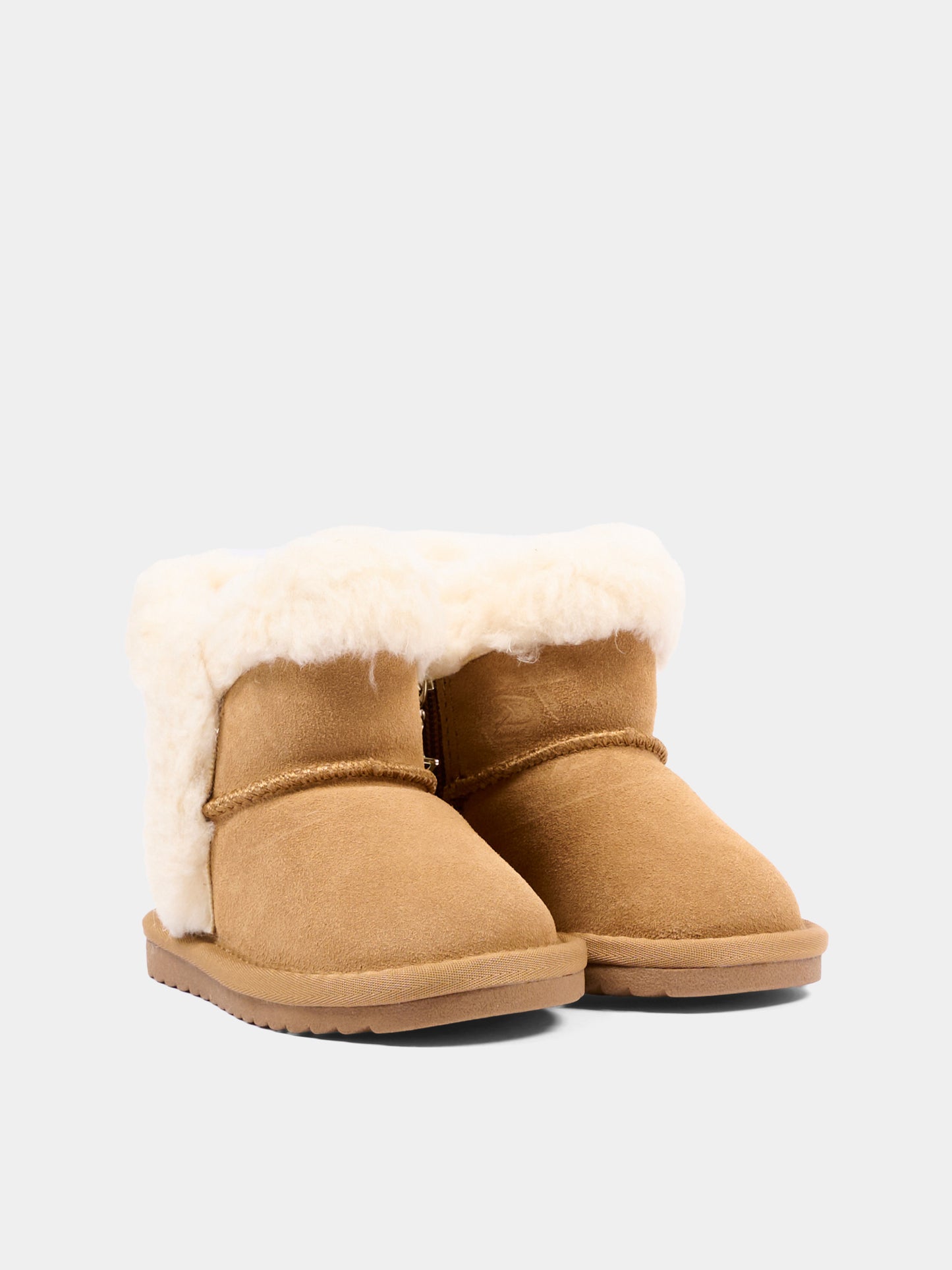 Stivaletti beige per bambina,Colors Of California,HC YB017 TAN