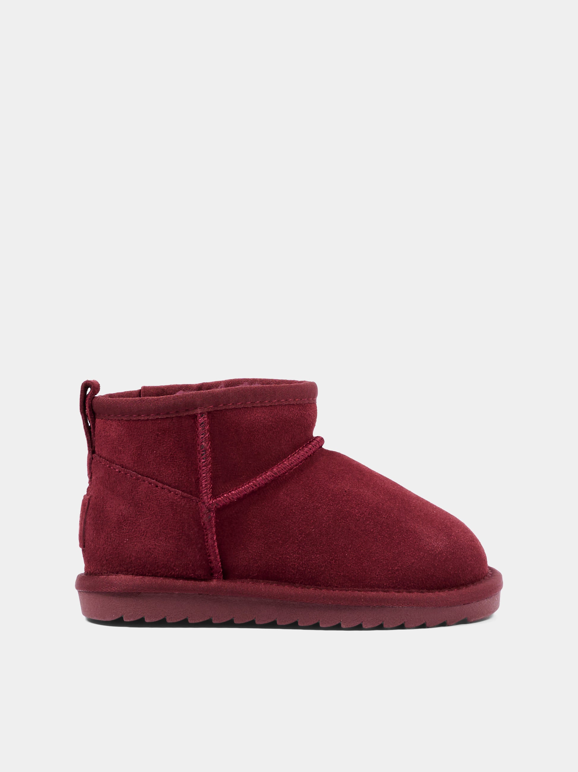 Stivaletti bordeaux per bambina,Colors Of California,HC YK078 BER