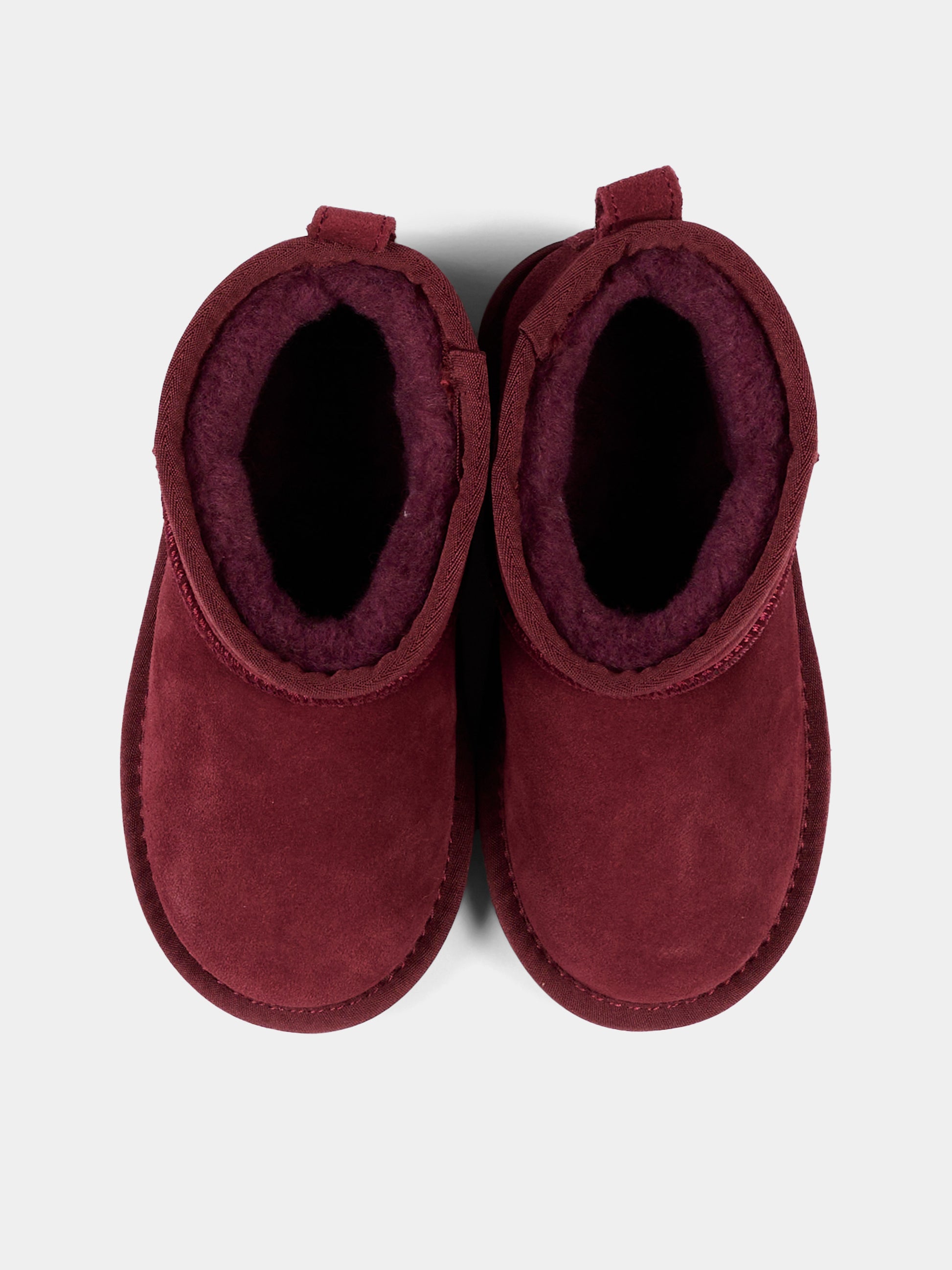 Stivaletti bordeaux per bambina,Colors Of California,HC YK078 BER