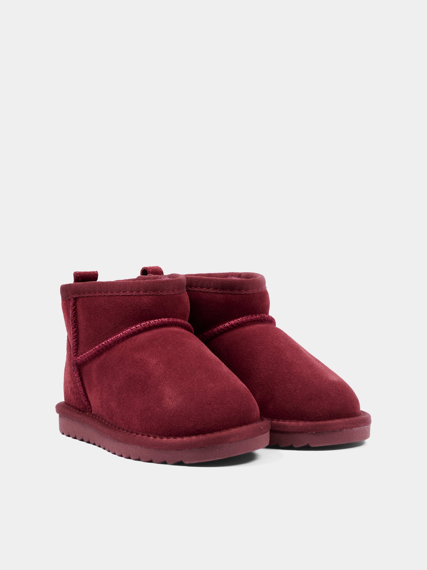 Stivaletti bordeaux per bambina,Colors Of California,HC YK078 BER