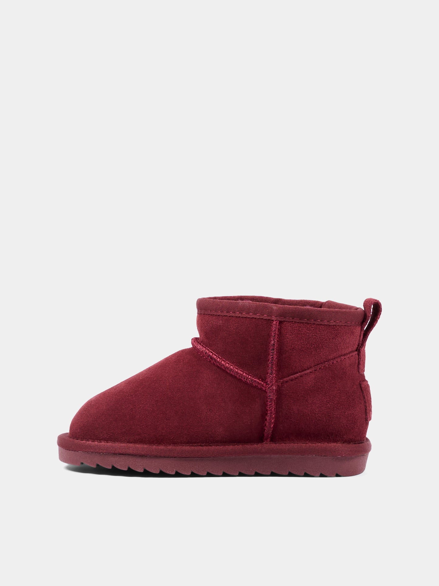 Stivaletti bordeaux per bambina,Colors Of California,HC YK078 BER