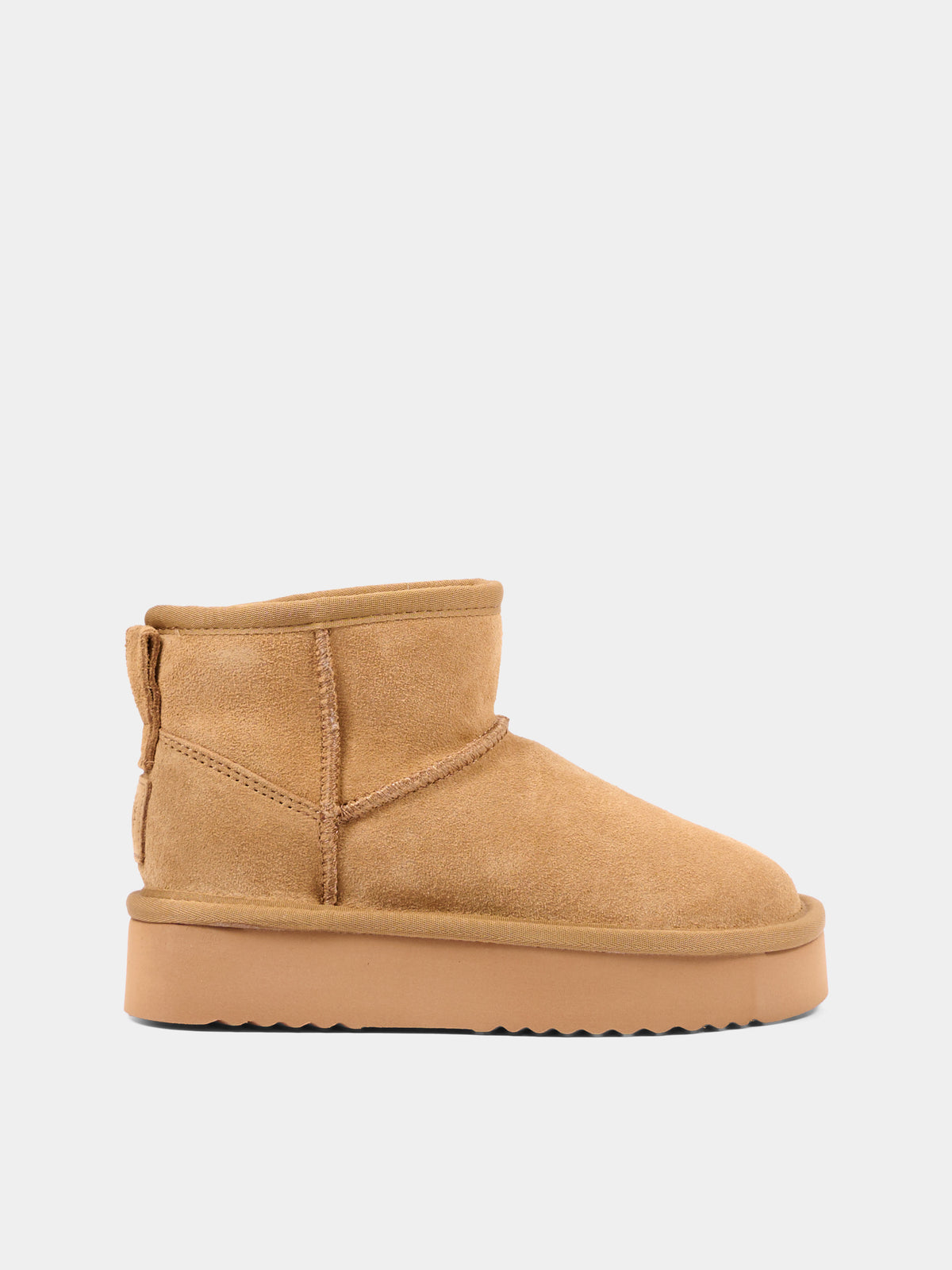 Stivaletti beige per bambina,Colors Of California,HC YKPLA01 TAN