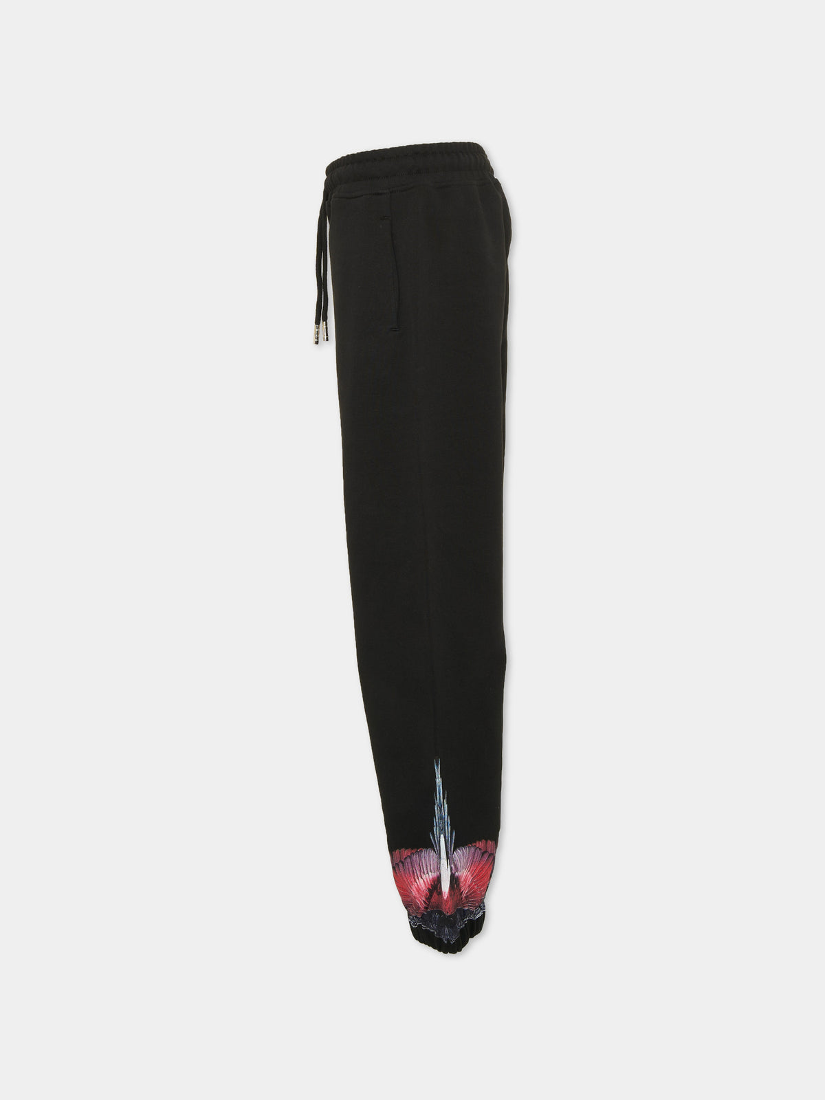 Pantalone nero per bambino con ali,County Of Milan Kids,F6CMJBFP029 110