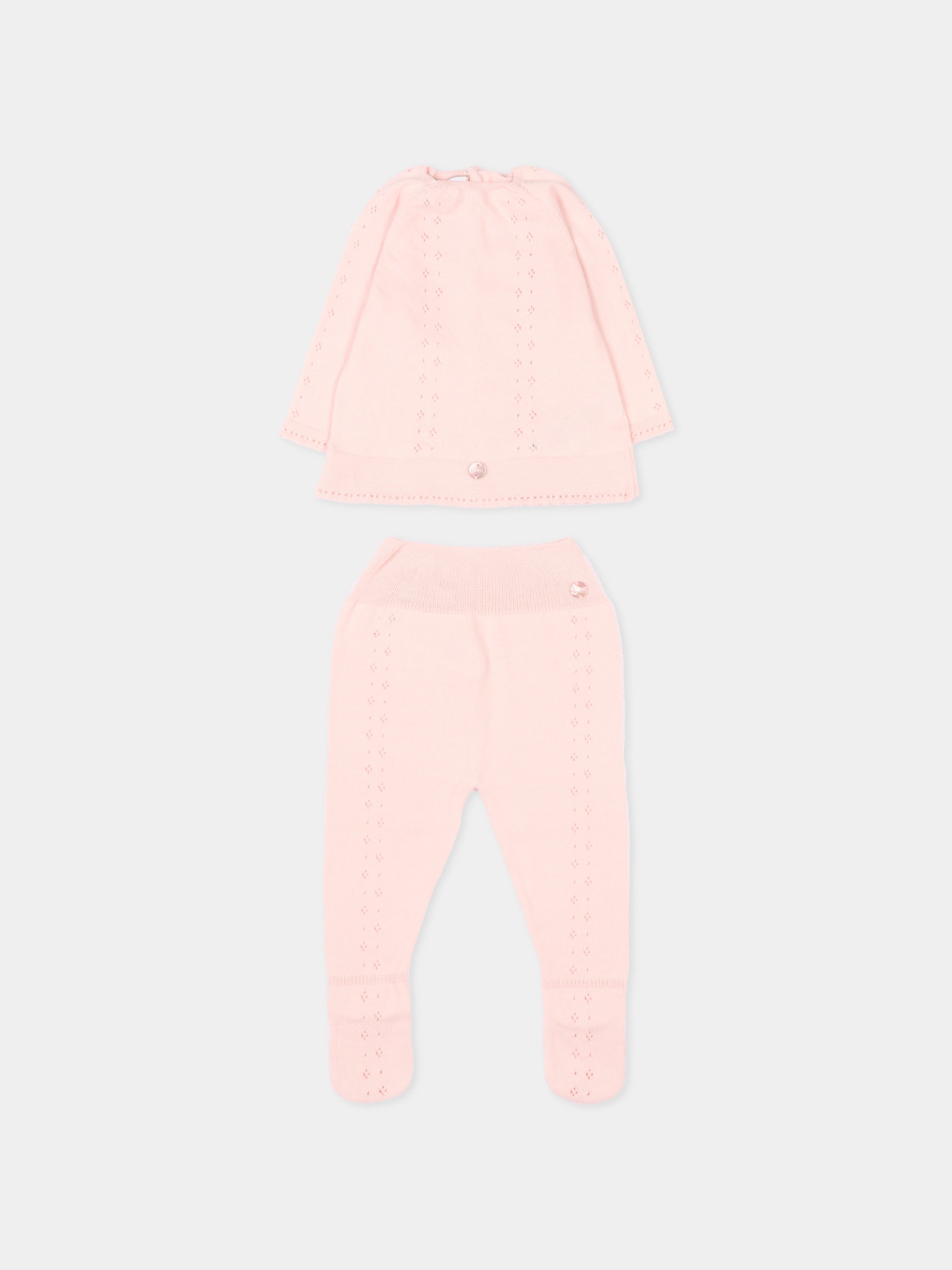 Completo nascita rosa per neonata ajour,Paz Rodríguez,103 123680 322 H82