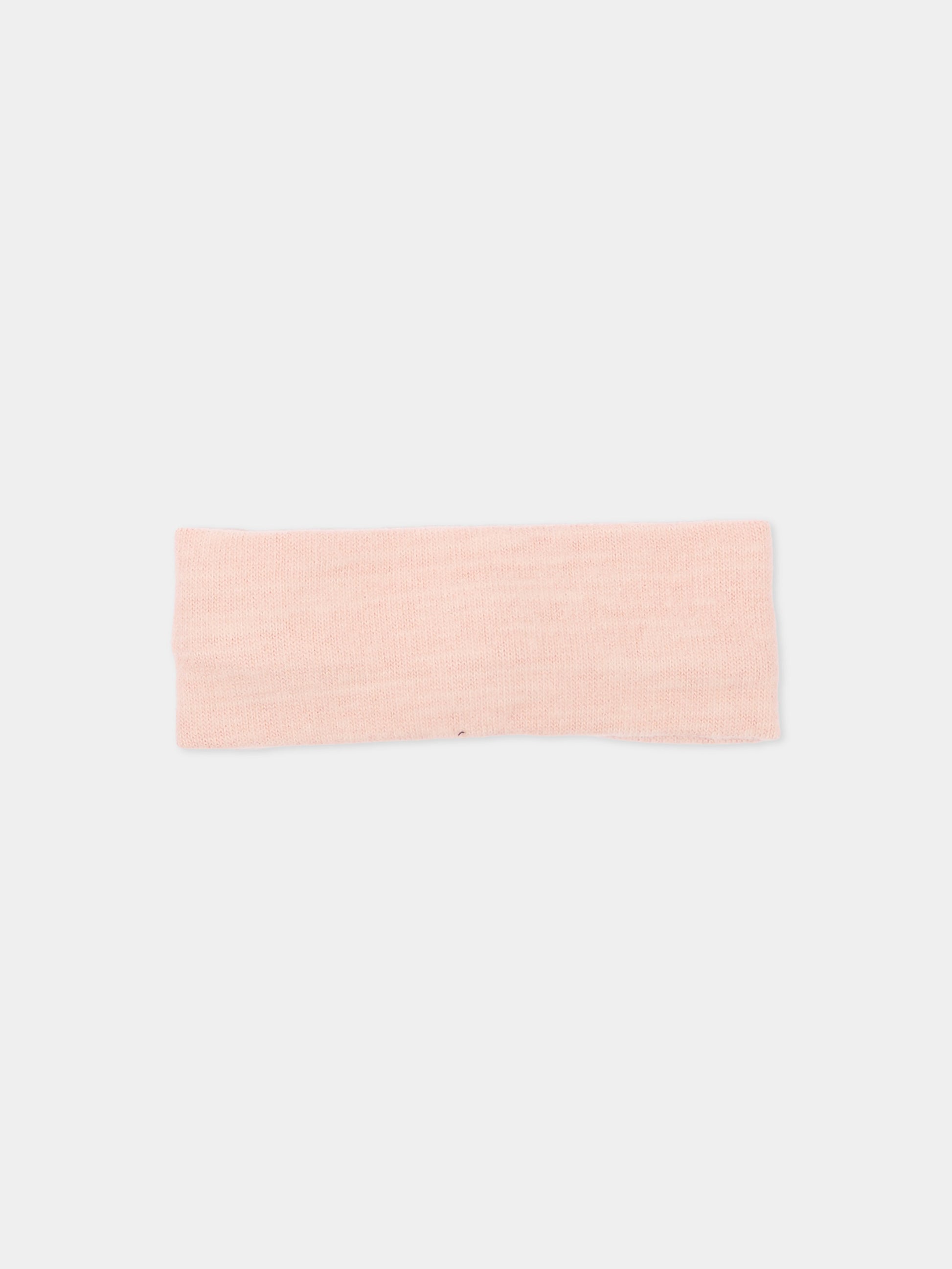 Fascia rosa per neonata con bottone,Bamboom,1249TE00088 WARM PINK
