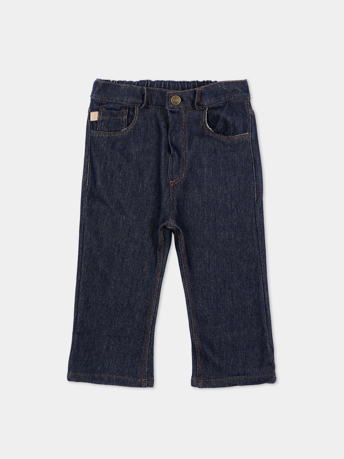 Jeans denim per neonati,Bamboom,1217TE00083 JEANS BLU