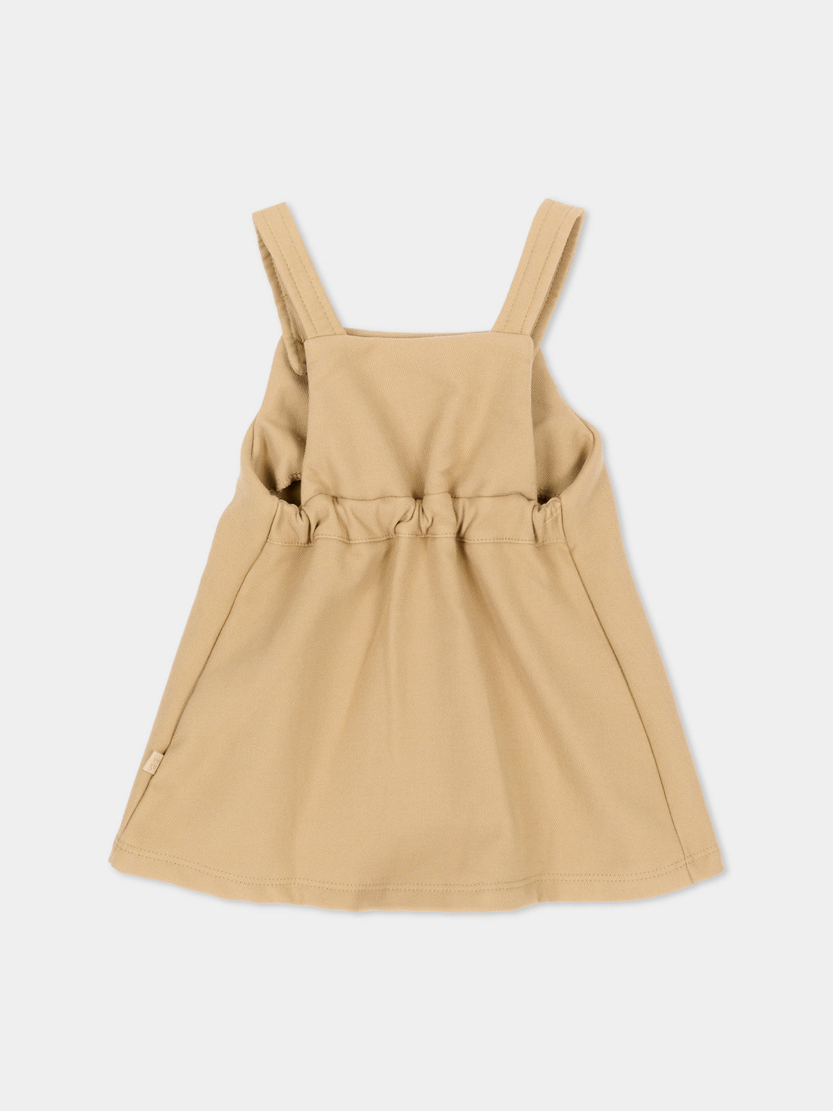 Salopette beige per neonata,Bamboom,1215TE00086 SAFARI