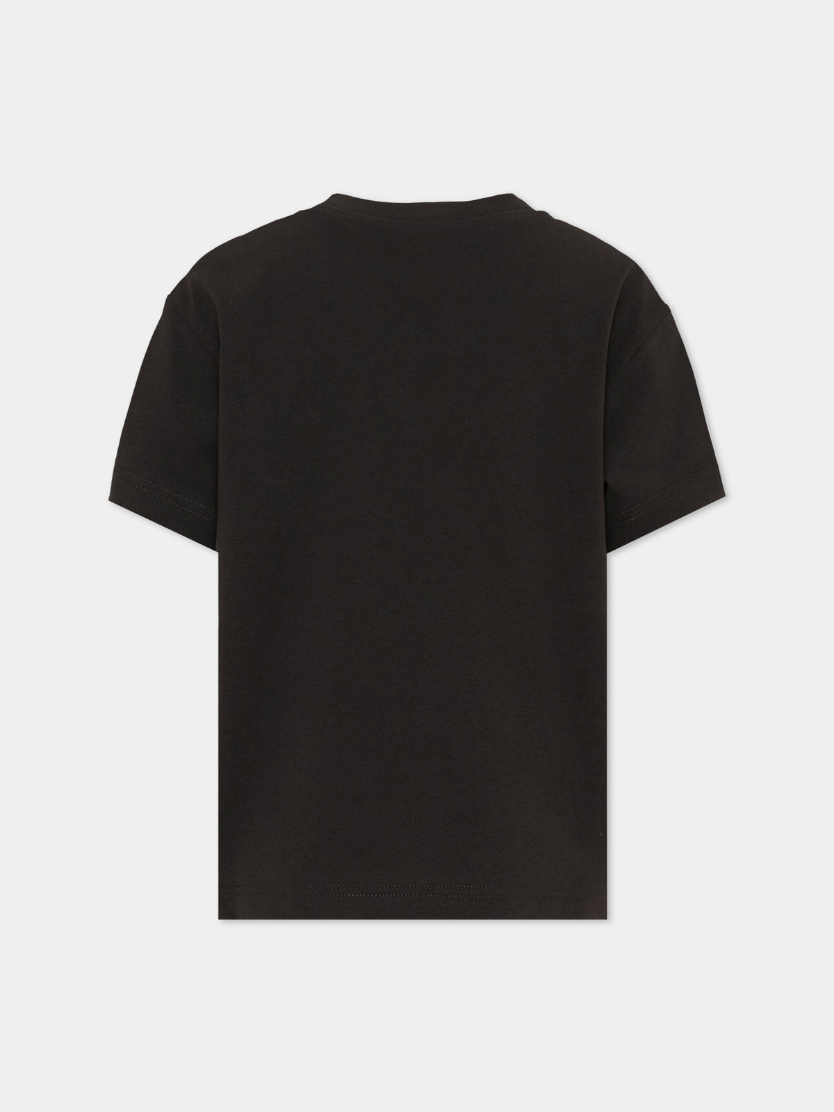 T-Shirt nera per bambini con Teddy Bear,Palm Angels,F6PAJBTH061 110