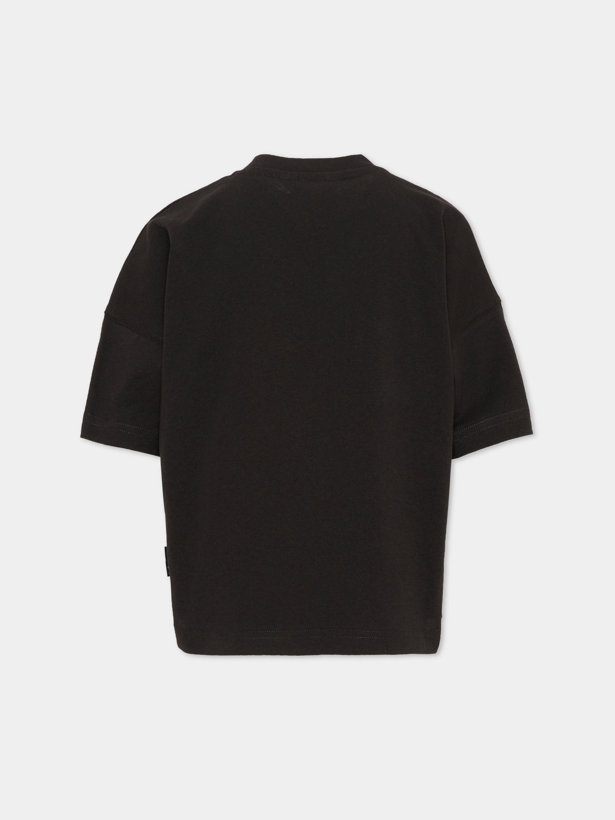 T-Shirt nera per bambini con Teddy Bear,Palm Angels,F6PAJBTH101 110