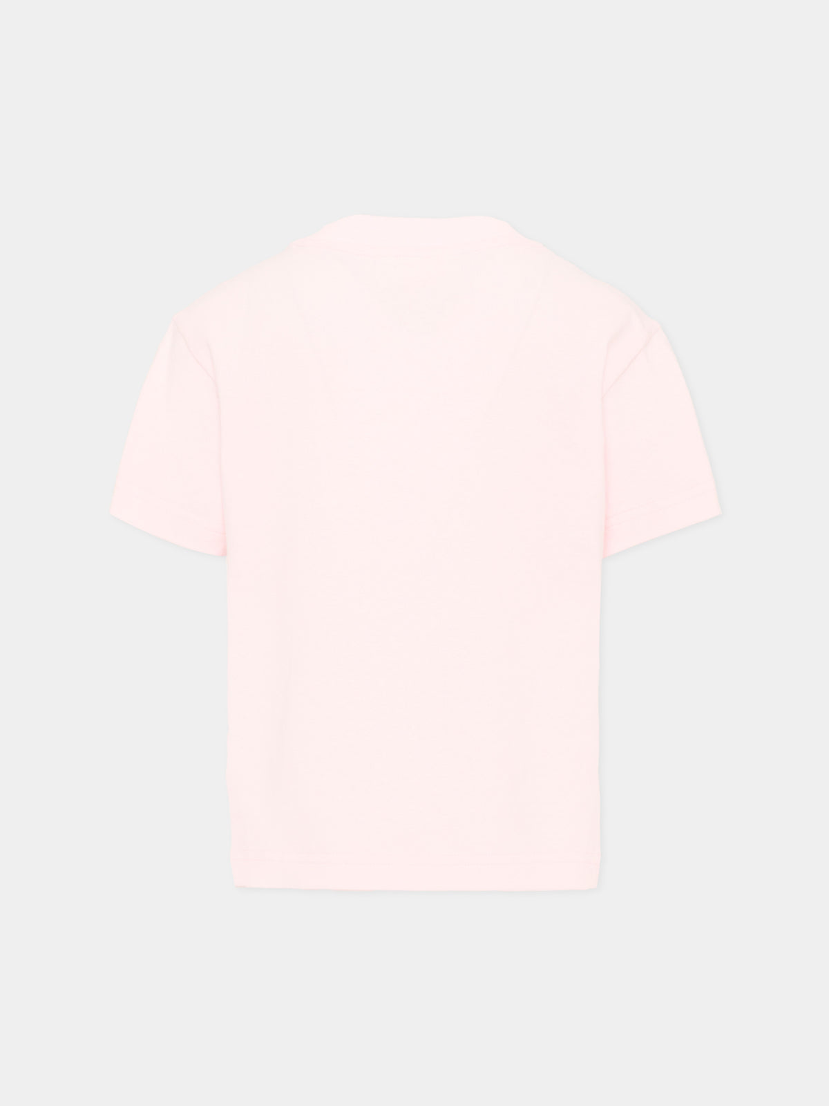 T-Shirt rosa per bambina con Teddy Bear,Palm Angels,F6PAJGTH050 042