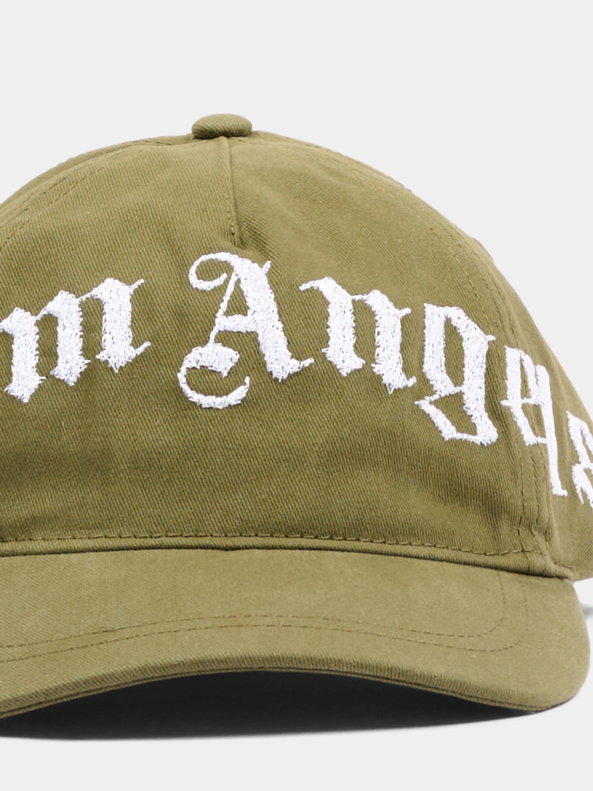 Cappello verde per bambini con logo,Palm Angels,F6PAJBBC224 082