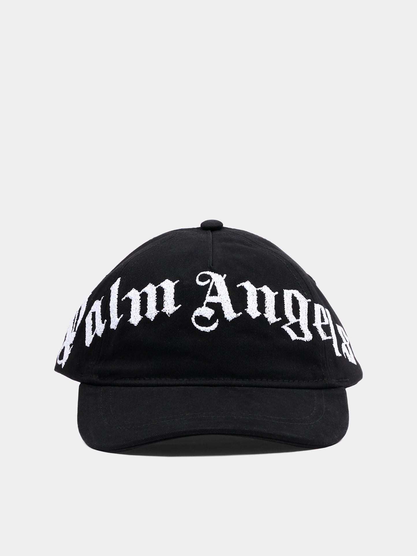 Cappello nero per bambini con logo,Palm Angels,F6PAJBBC224 110