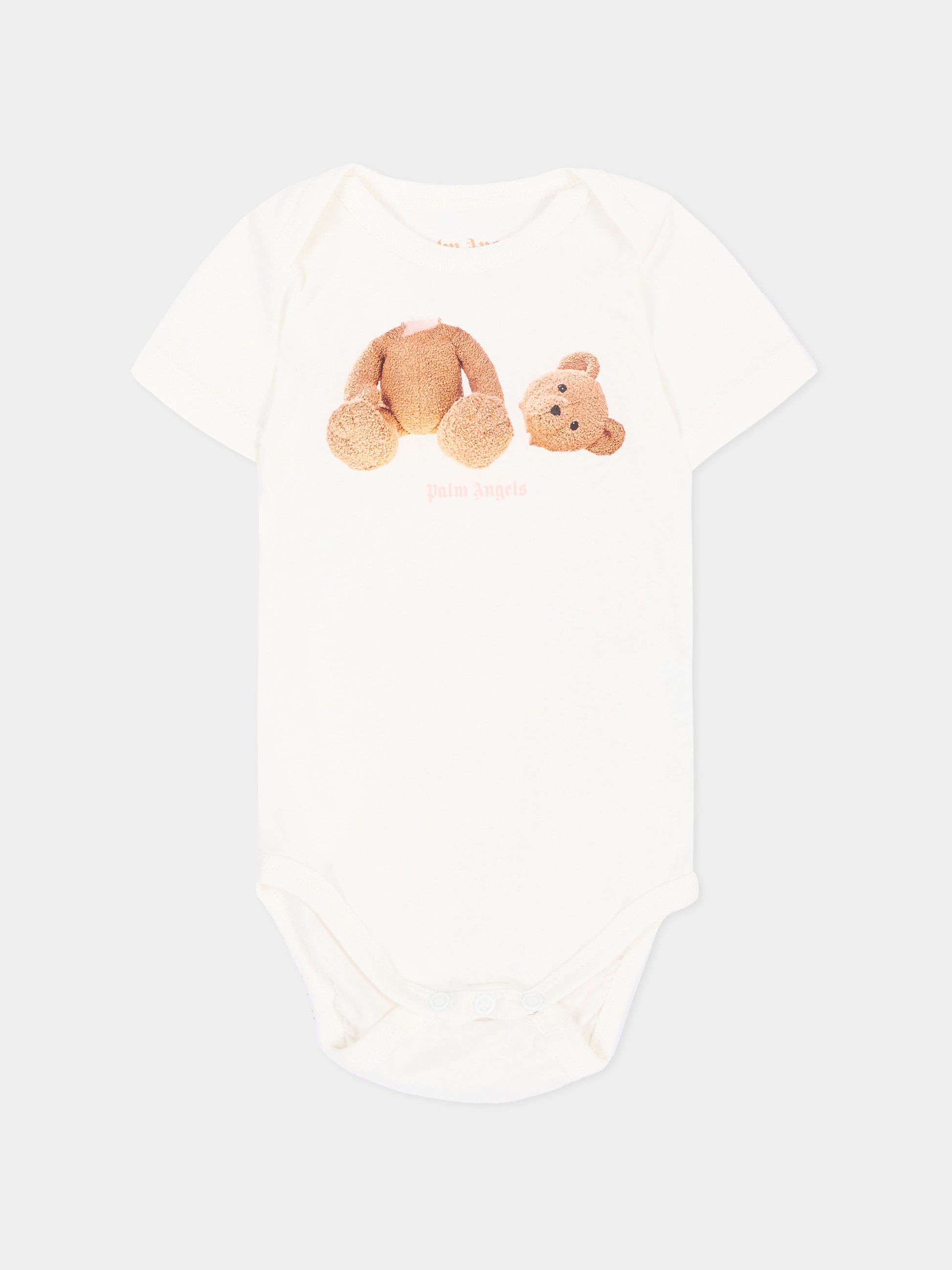 Body multicolor per neonata teddy bear,Palm Angels,F6PANGBY188 INT19