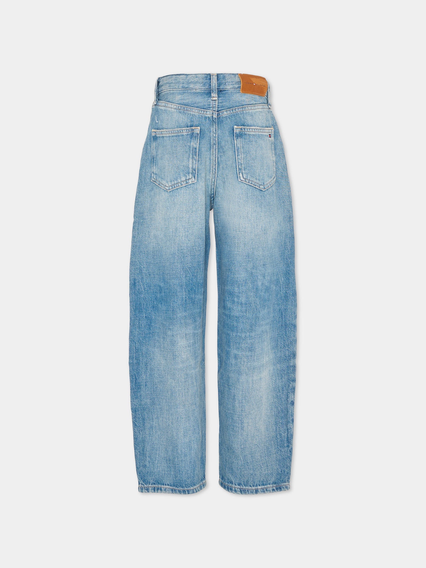 Jeans denim per bambini con logo