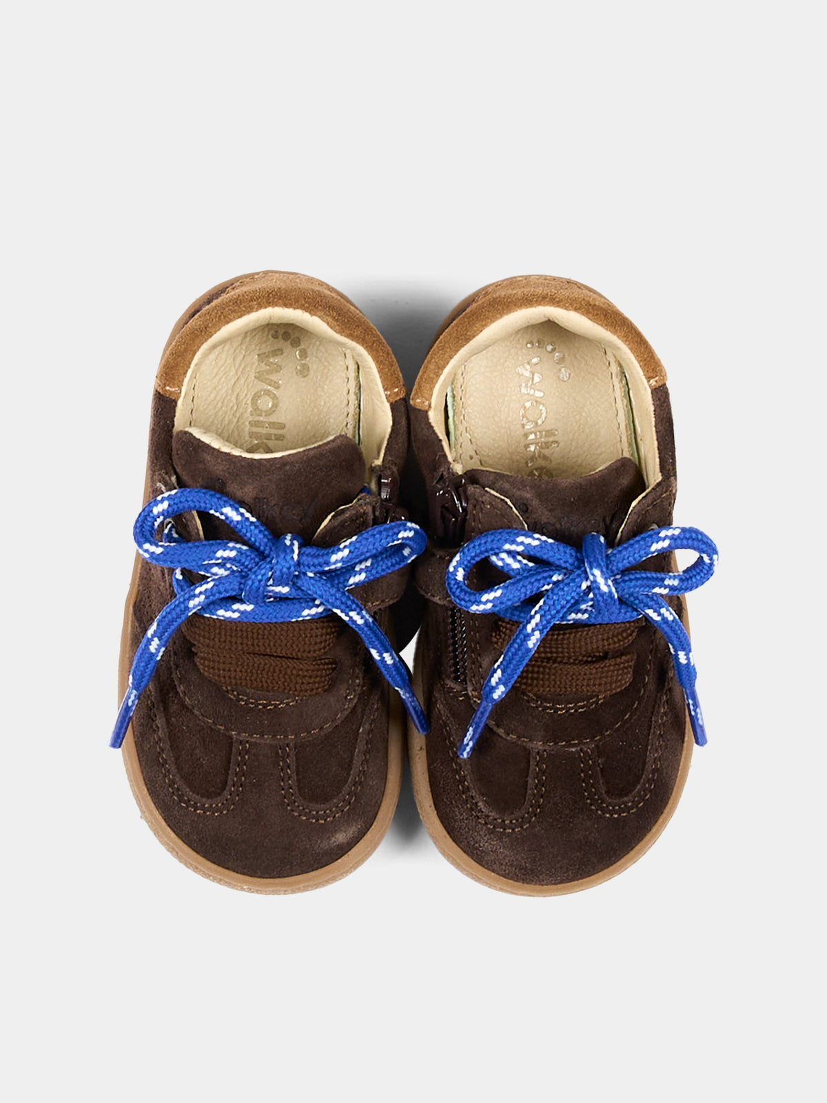 Sneakers marroni per neonati,Walkey,Y1B9 44253 0136J015