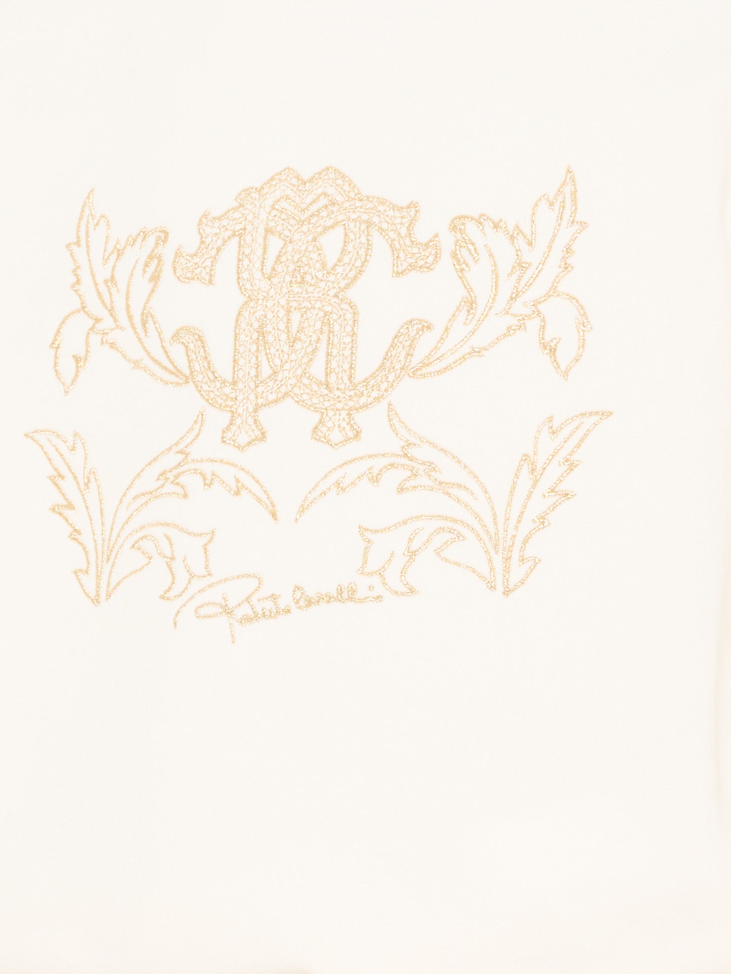 Completo sportivo avorio per bambina animalier,Roberto Cavalli Kids,CGA26157CF AVOR.CC/GN