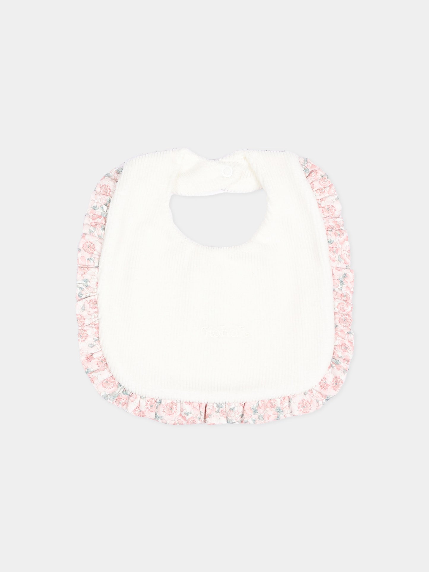 Set tutina avorio per neonati con ricamo,Roberto Cavalli Kids,CLA26030TU AVORIO_C.C