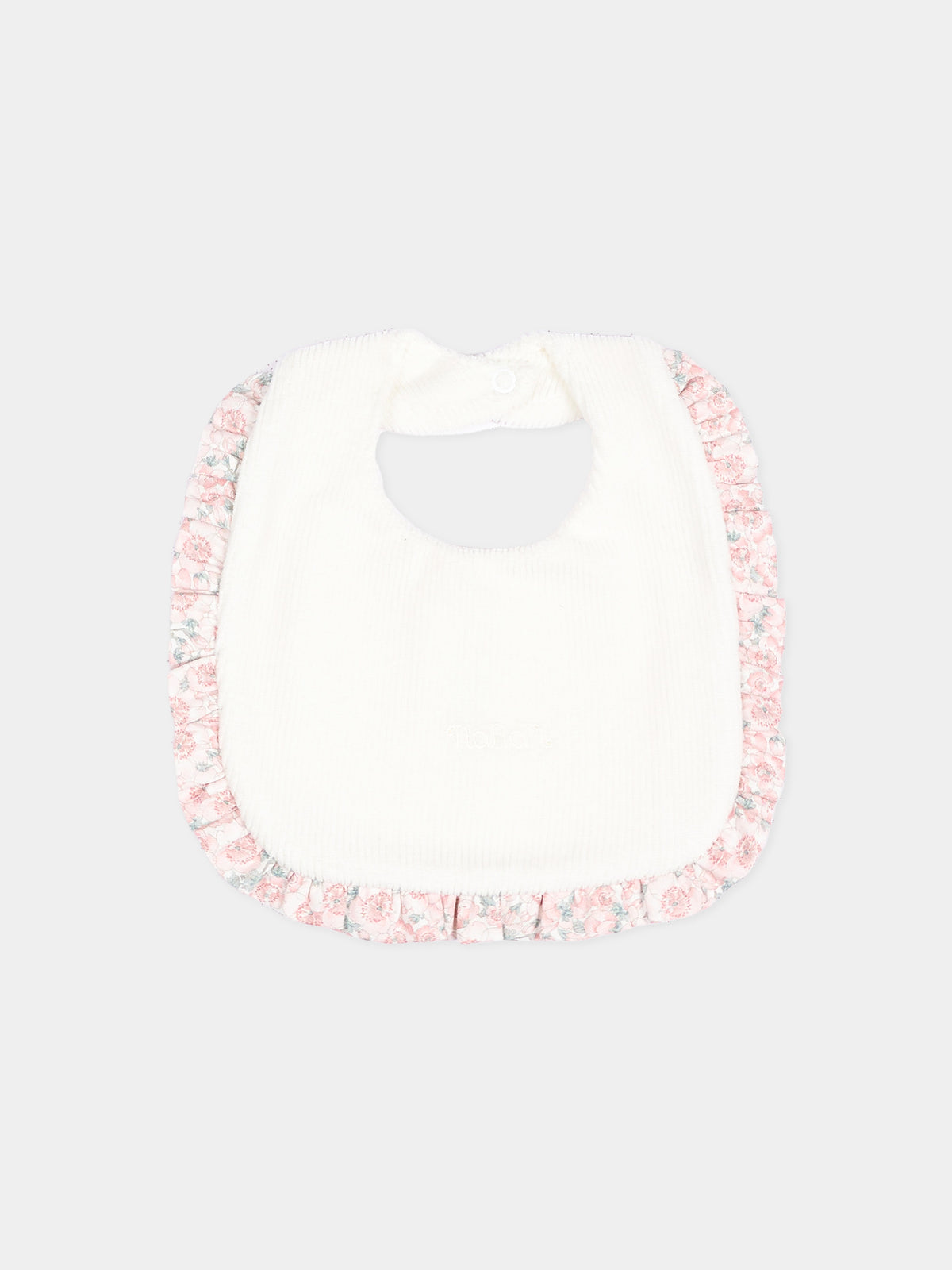 Set tutina avorio per neonati con ricamo,Roberto Cavalli Kids,CLA26030TU AVORIO_C.C