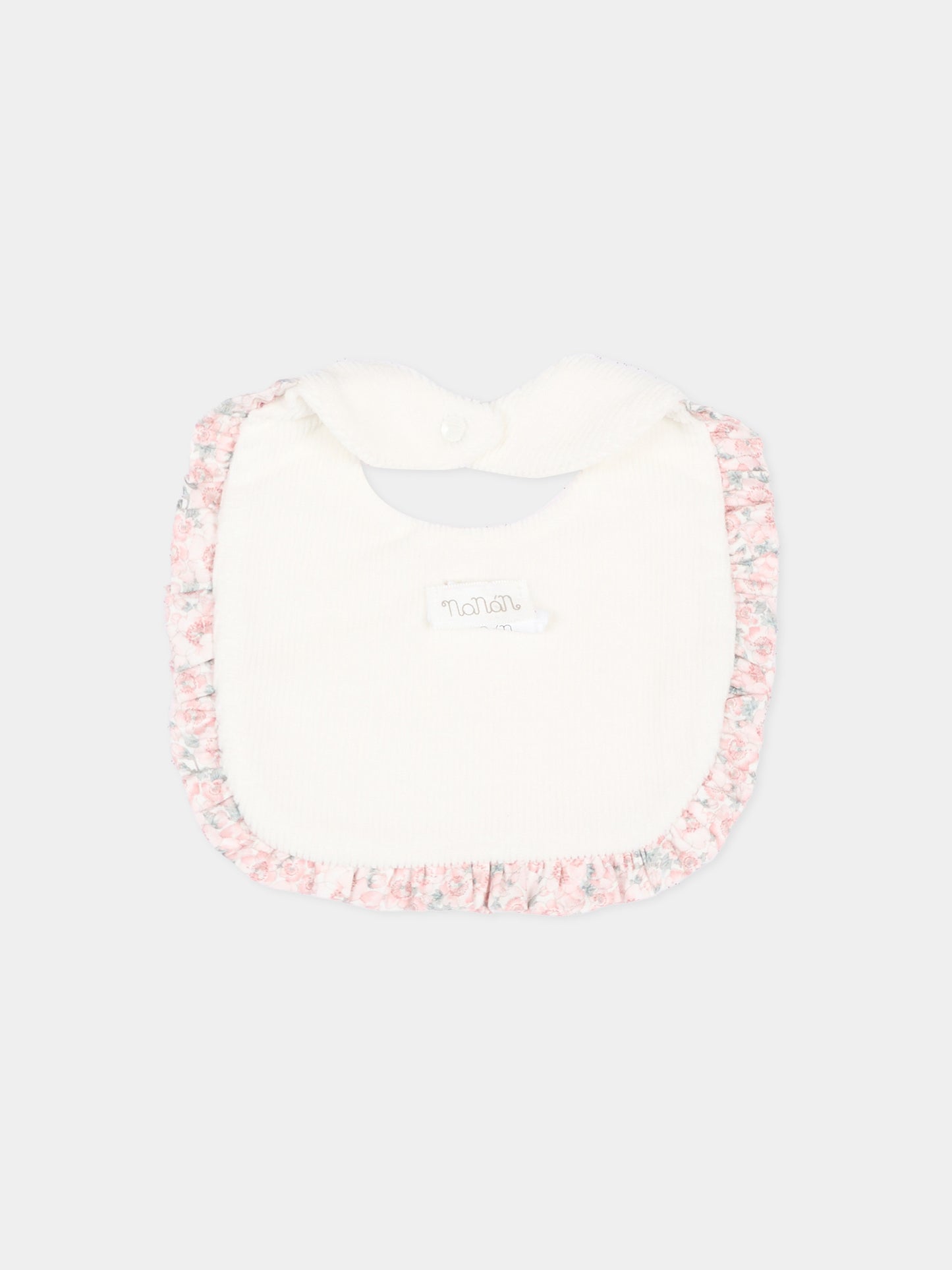 Set tutina avorio per neonati con ricamo,Roberto Cavalli Kids,CLA26030TU AVORIO_C.C