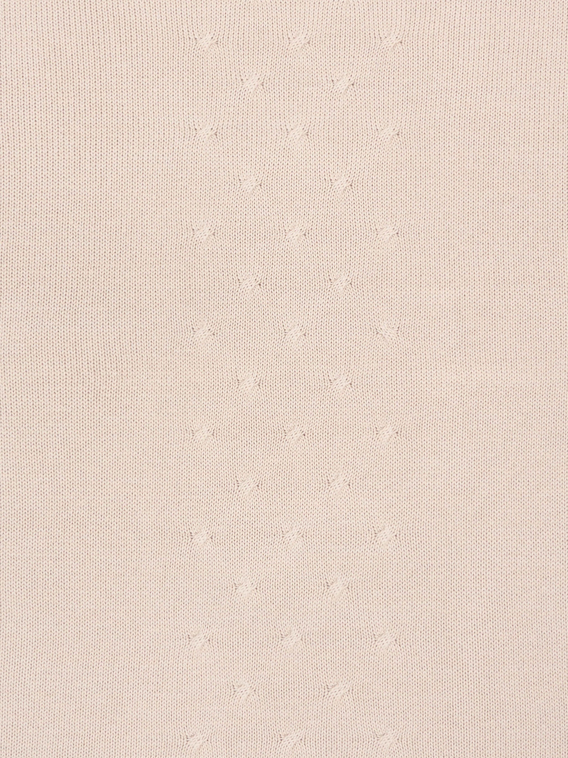 Coperta beige per neonati tricot,Little Bear,3000 CORDA/BCO