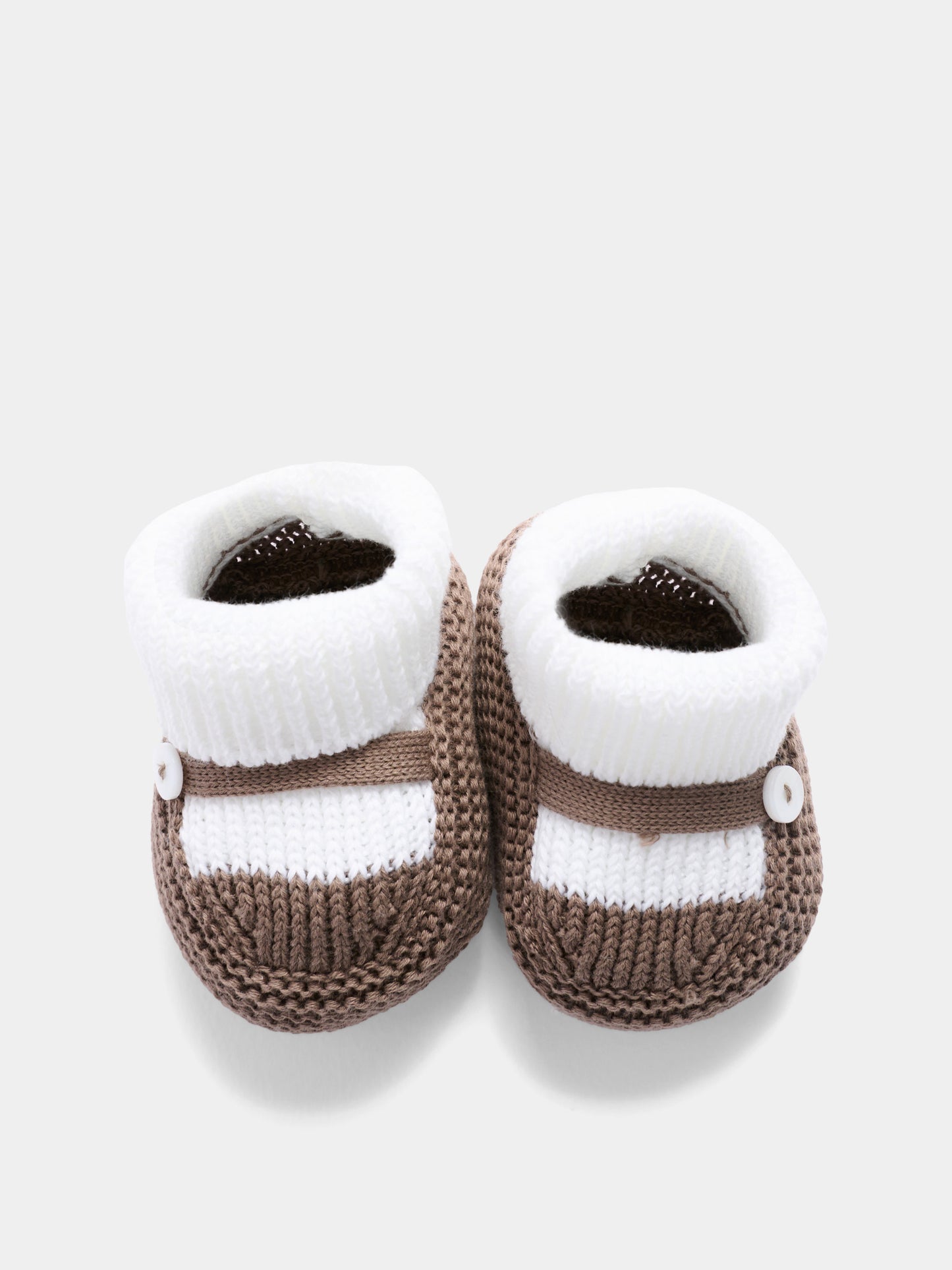 Babbucce marroni per neonato,Little Bear,3140 BCO/CACAO