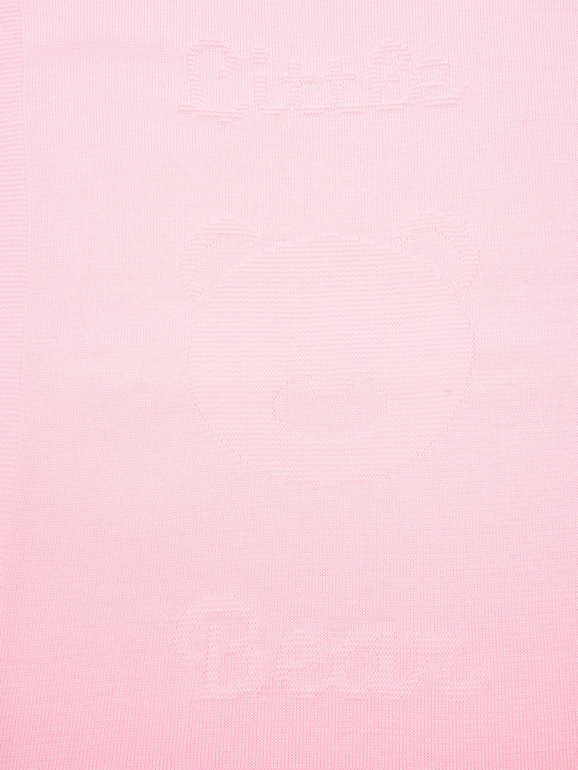 Coperta rosa per neonata con orsetto,Little Bear,3119 ROSA M