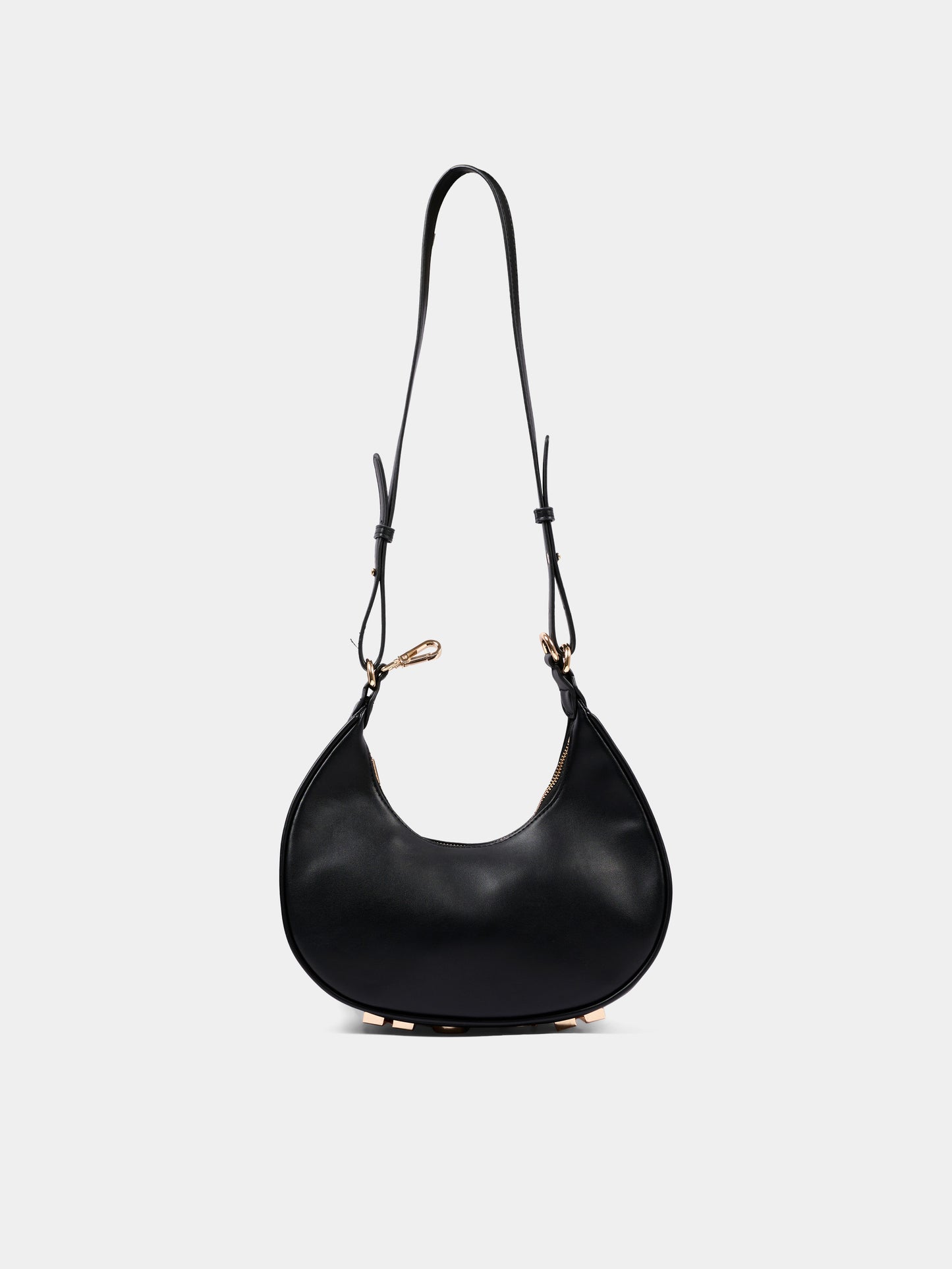 Borsa nera per bambina con logo,Msgm Kids,F6MSJGBA180 110