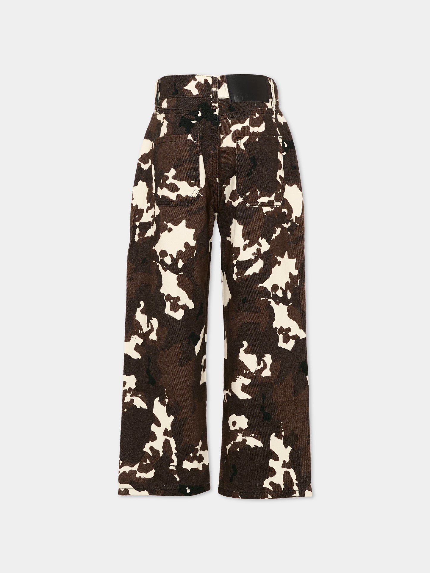 Pantaloni multicolor camouflage per bambina,Msgm Kids,F6MSJGPA053 MS097