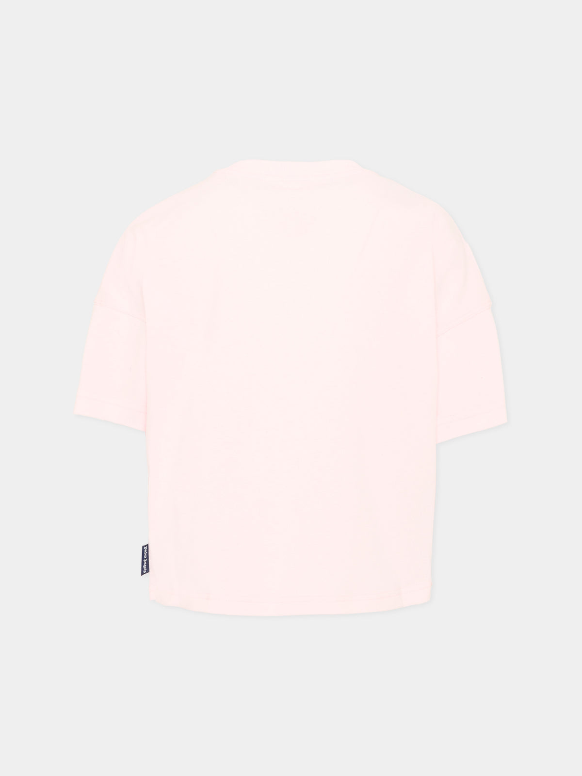 T-Shirt rosa per bambina con Teddy Bear,Palm Angels,F6PAJGTH079 042