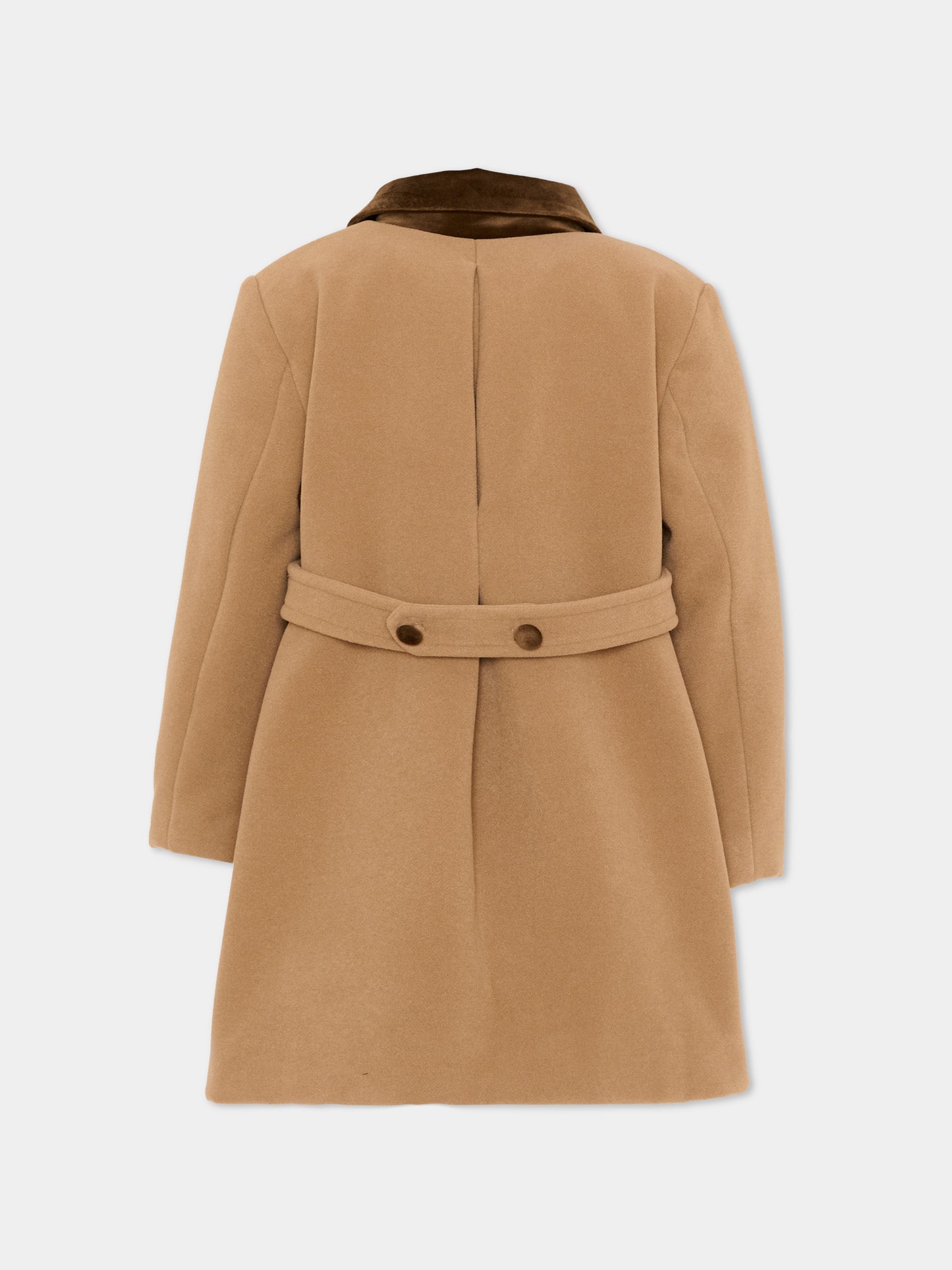 Cappotto beige per bambino,Patachou,PAP 47 CA4333380 180