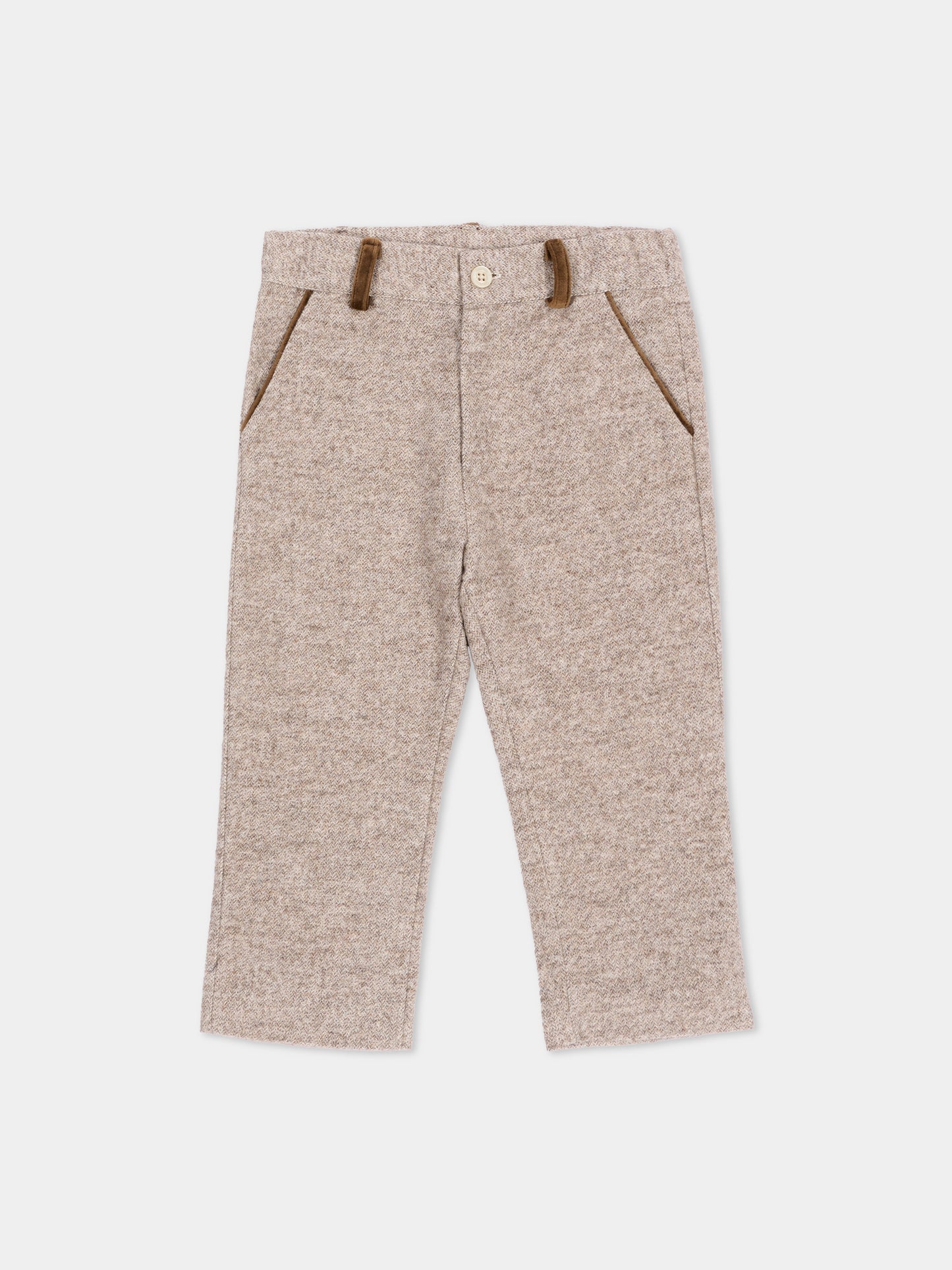 Pantalone beige per neonato,Patachou,PAP 47 CAL4333382 180