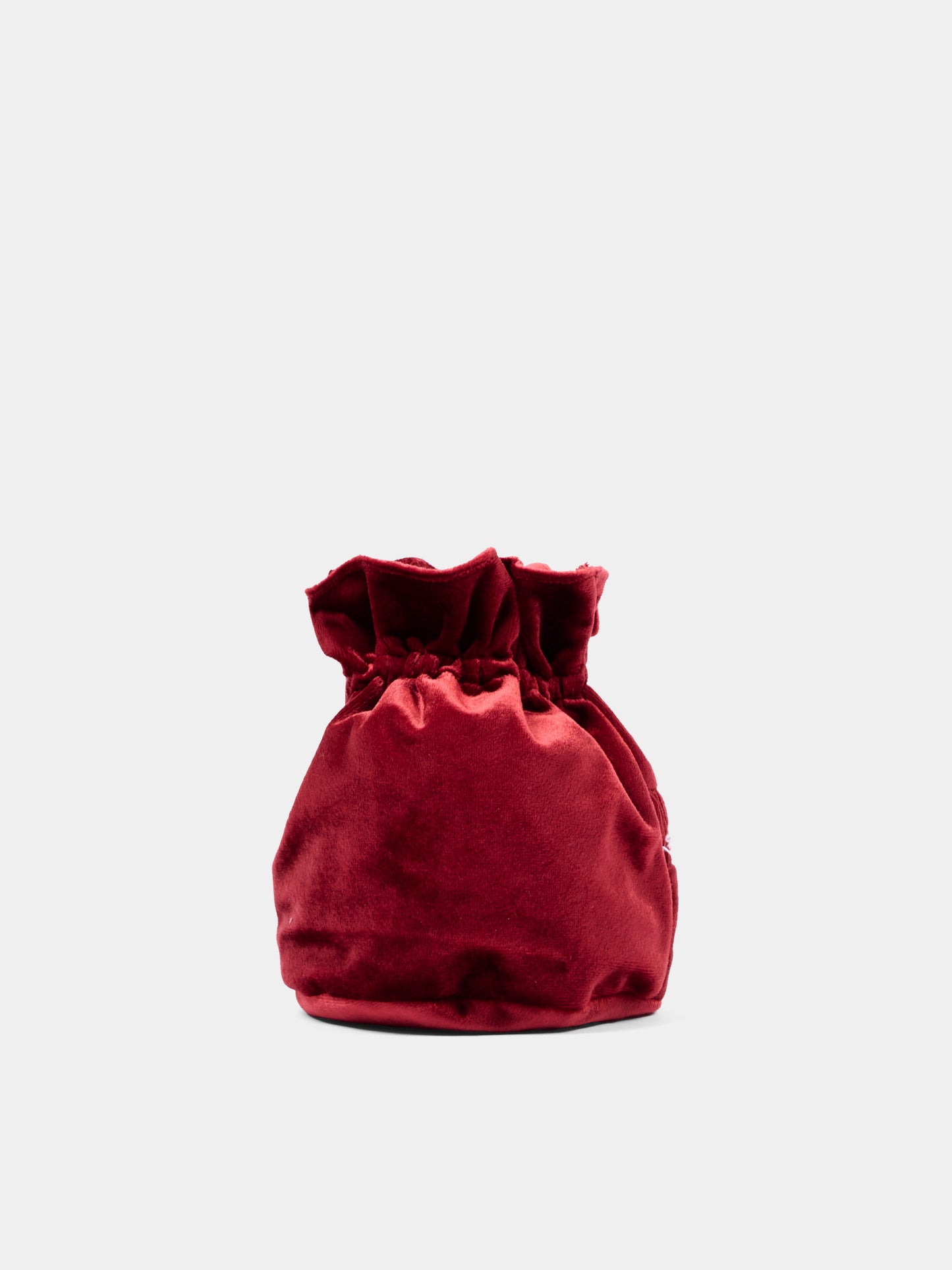 Borsa bordeaux per bambina con ricamo floreale,Kidiwi Handmade,37313 TV008