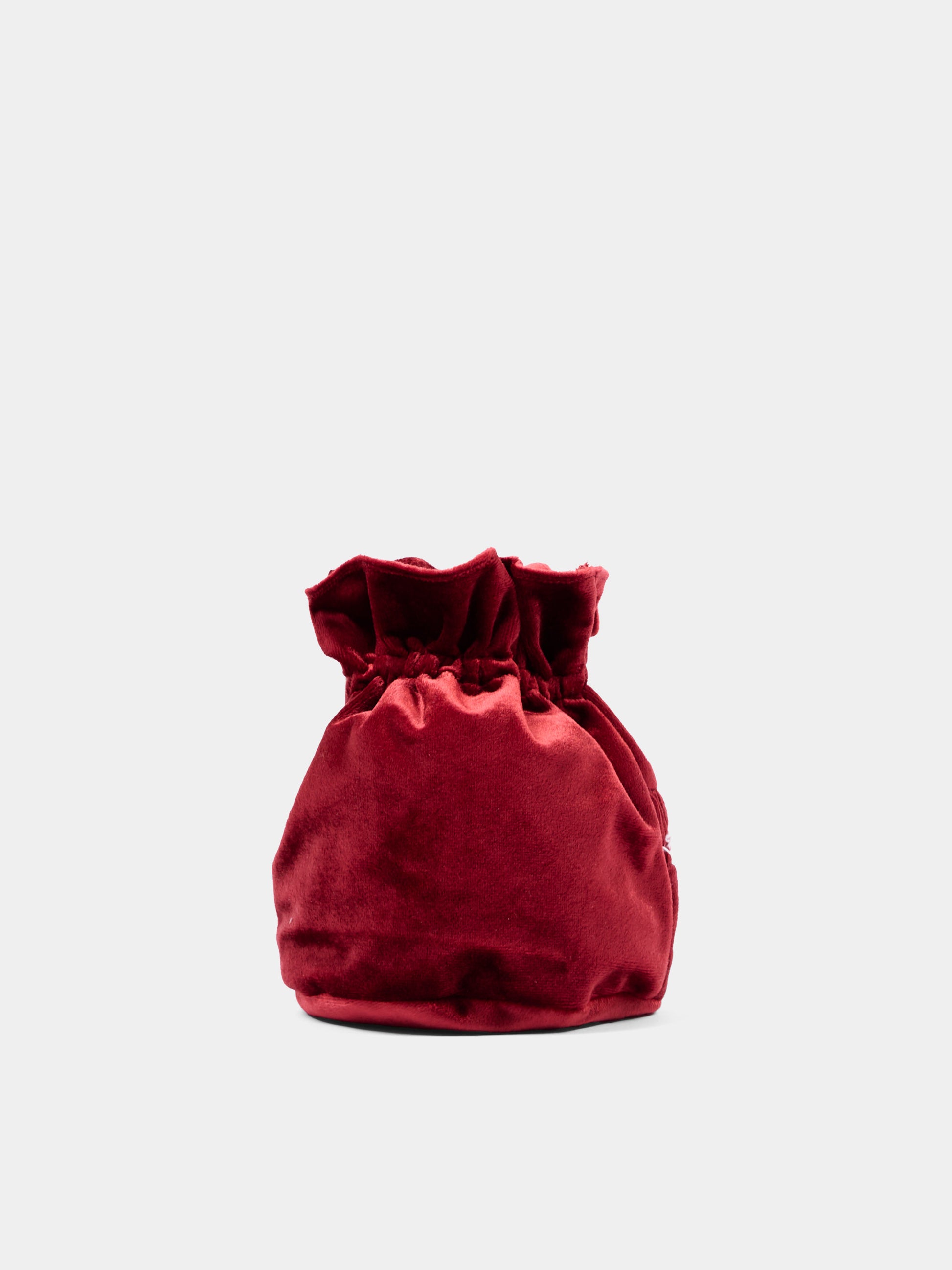 Borsa bordeaux per bambina con ricamo floreale,Kidiwi Handmade,37313 TV008