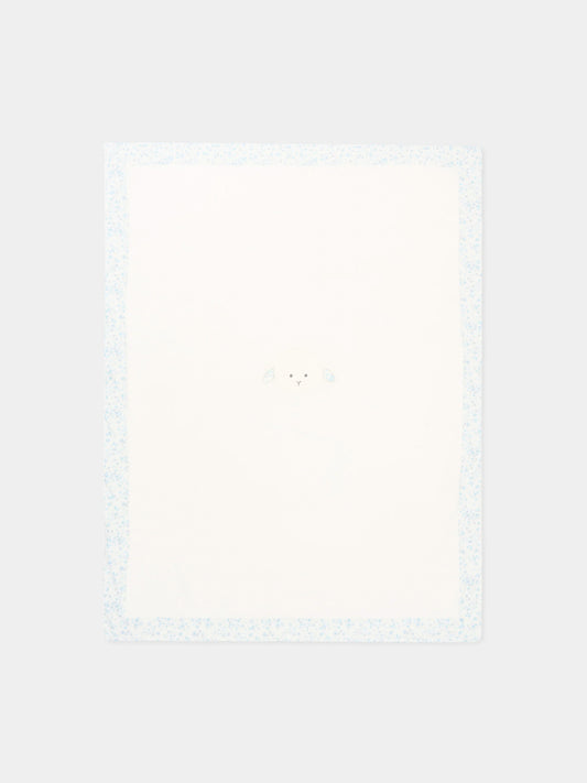 Coperta avorio per neonato con agnellino Olive,Le Boo Beebè,CBC021 T351 2040