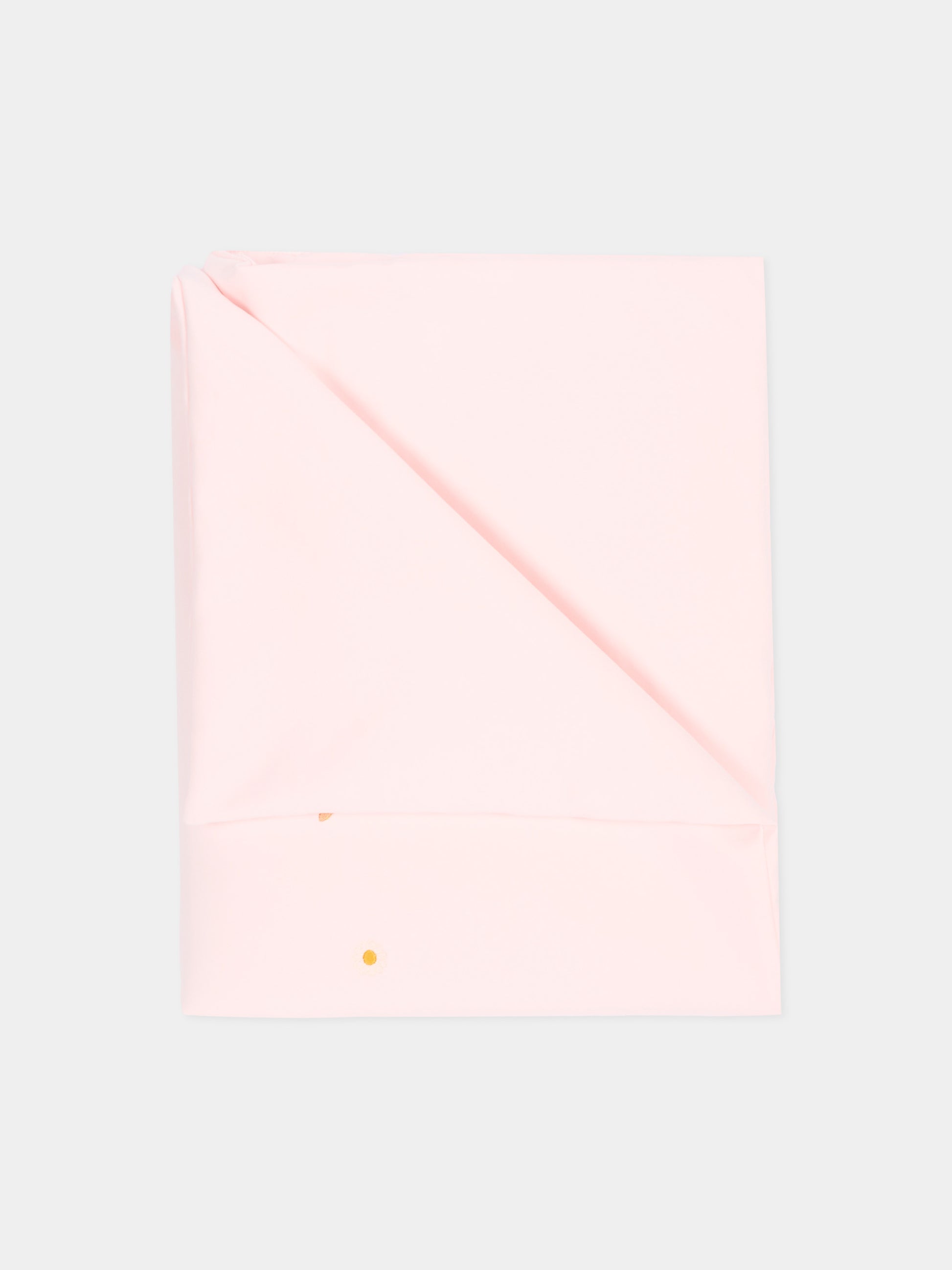 Coperta rosa per neonata con ricami,Le Boo Beebè,CBC023 T351 30