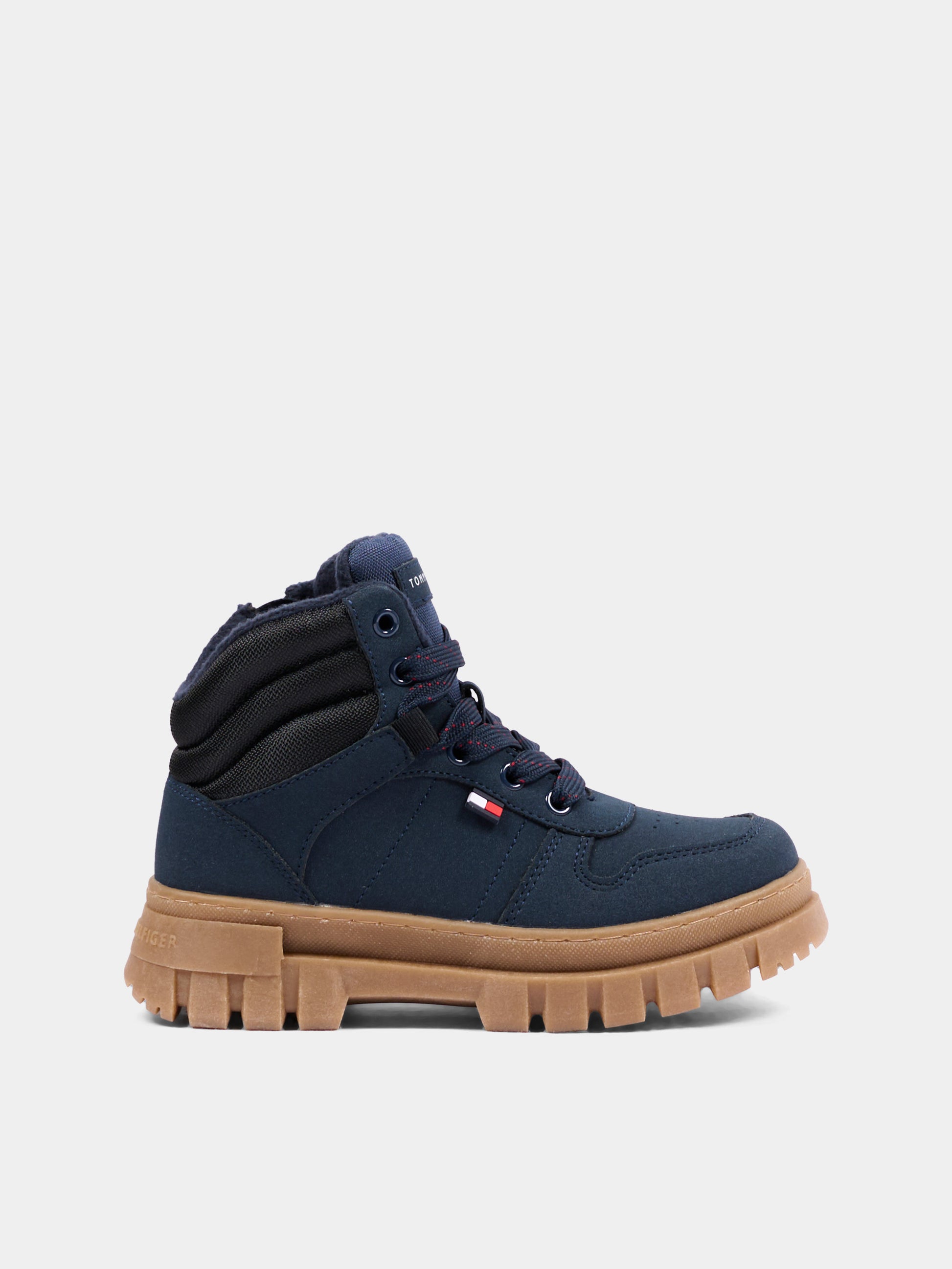 Stivaletti blu per bambino con logo,Tommy Hilfiger Junior,T3X5 35292 0316X598
