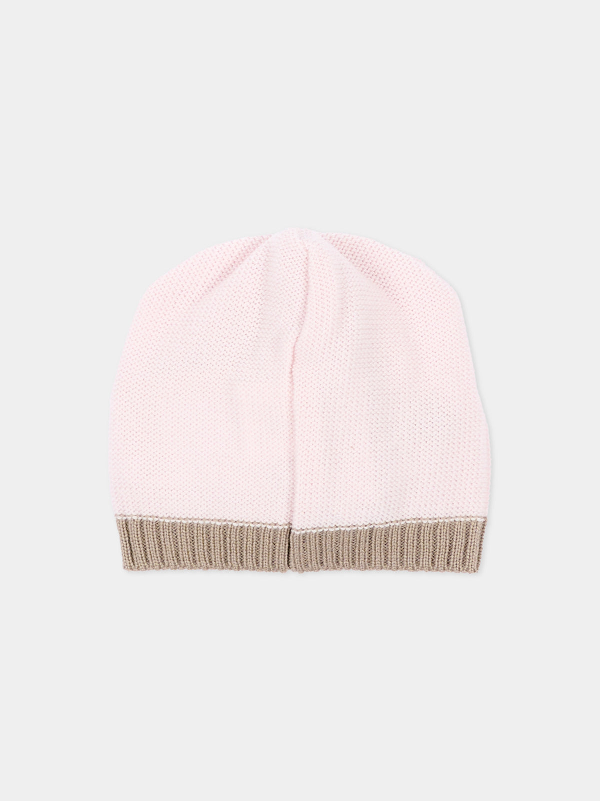 Cappello rosa con fiocco per neonata,Colorichiari,FF788586 4977 8224