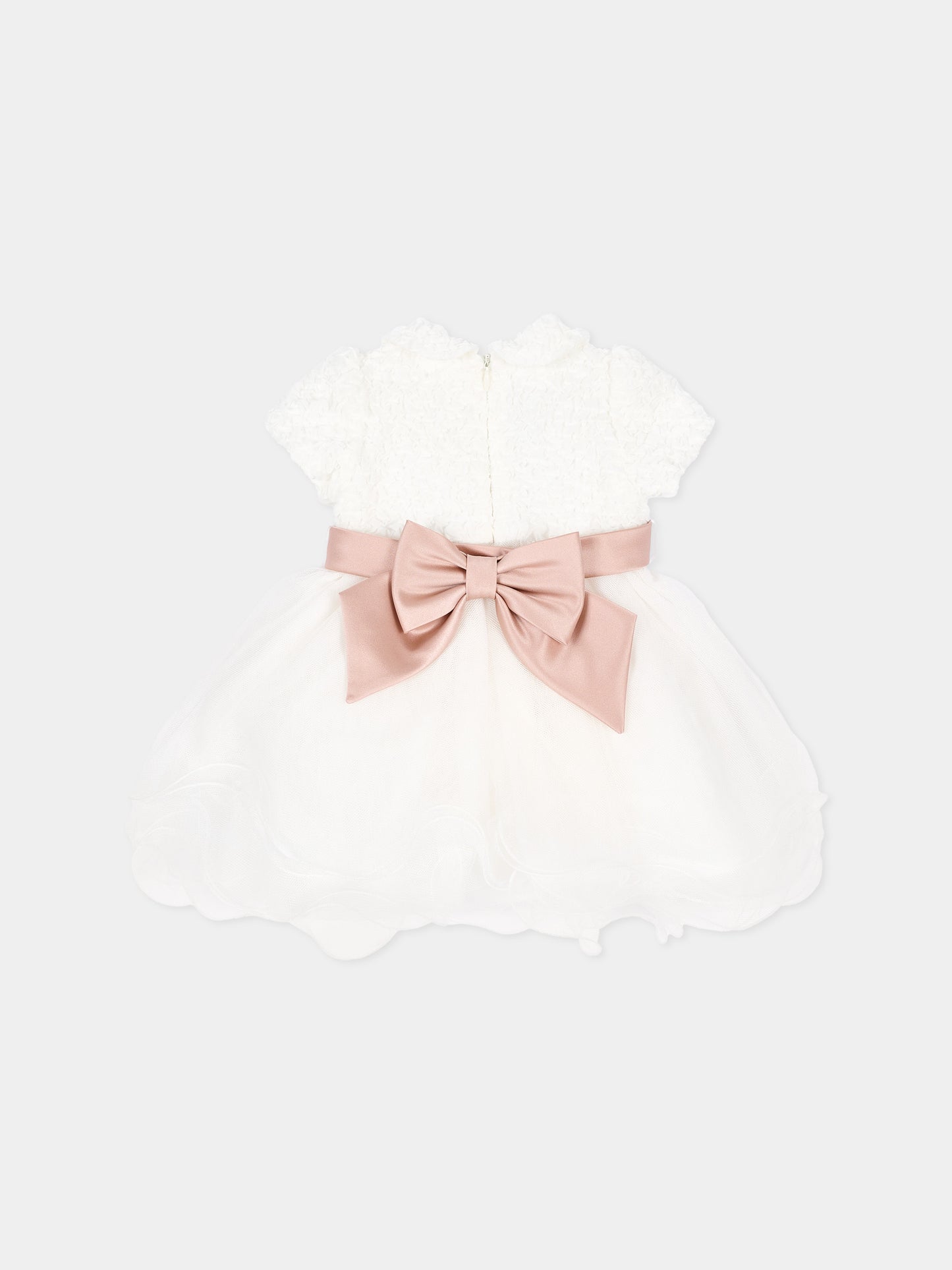 Abito elegante avorio per neonata,Colorichiari,FN108677 5027 1583