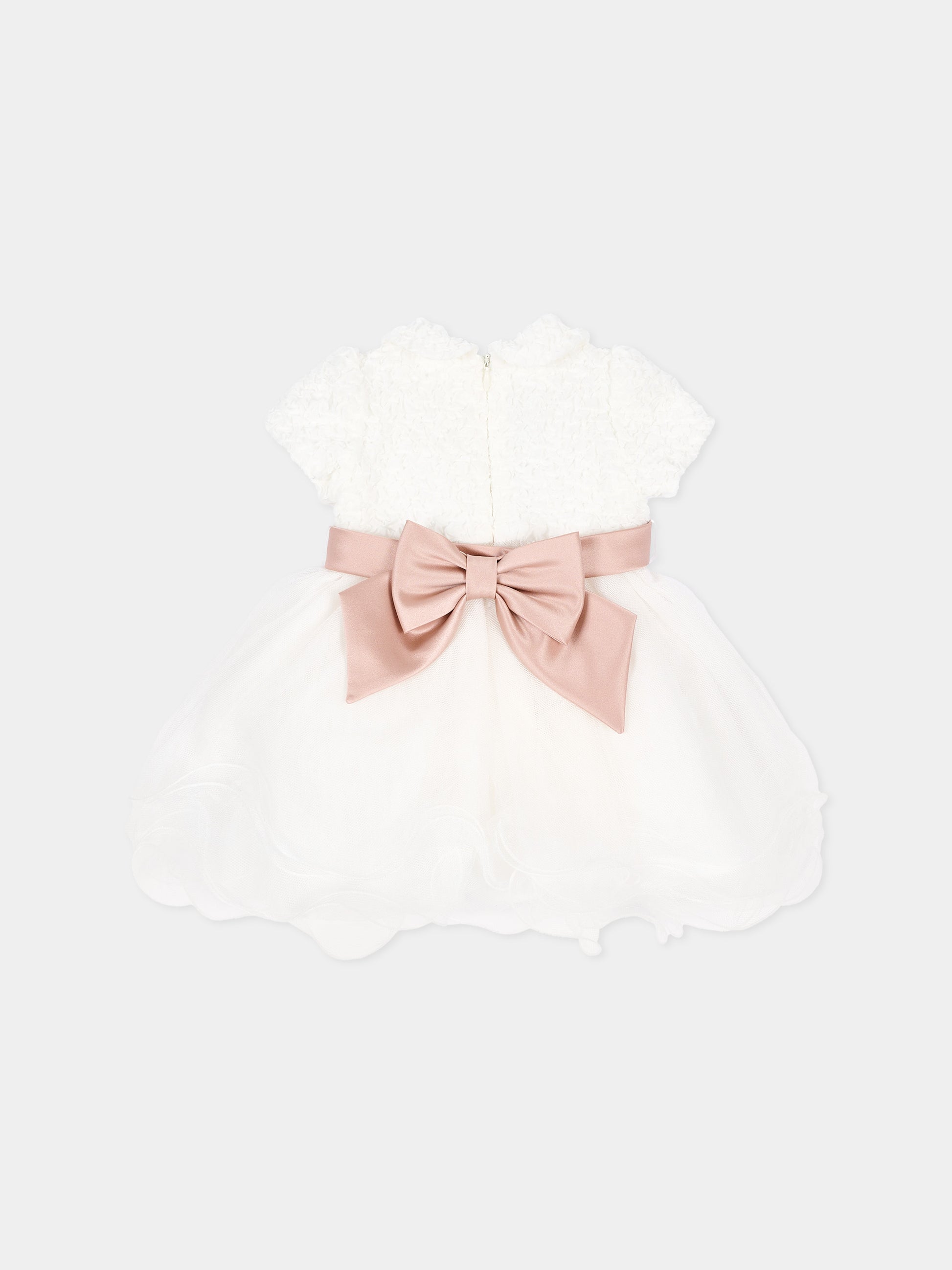 Abito elegante avorio per neonata,Colorichiari,FN108677 5027 1583