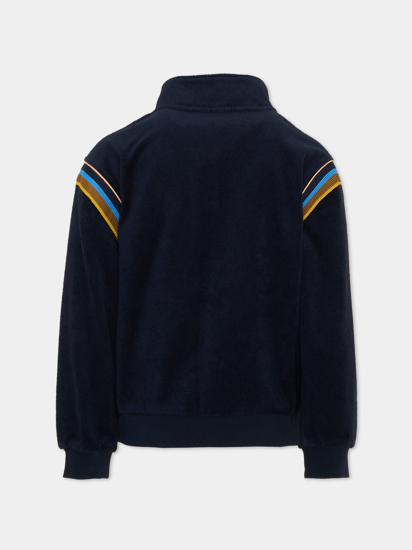 Felpa blu per bambino con logo,Scotch&soda,183330 401