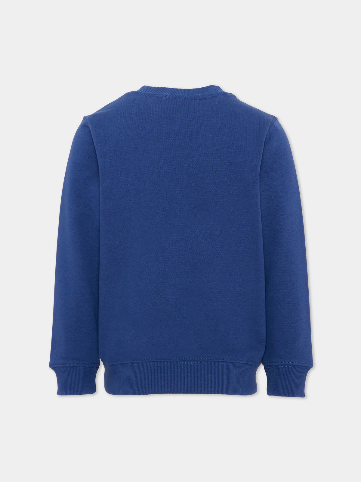 Felpa blu per bambino con logo,Scotch&soda,183332 410